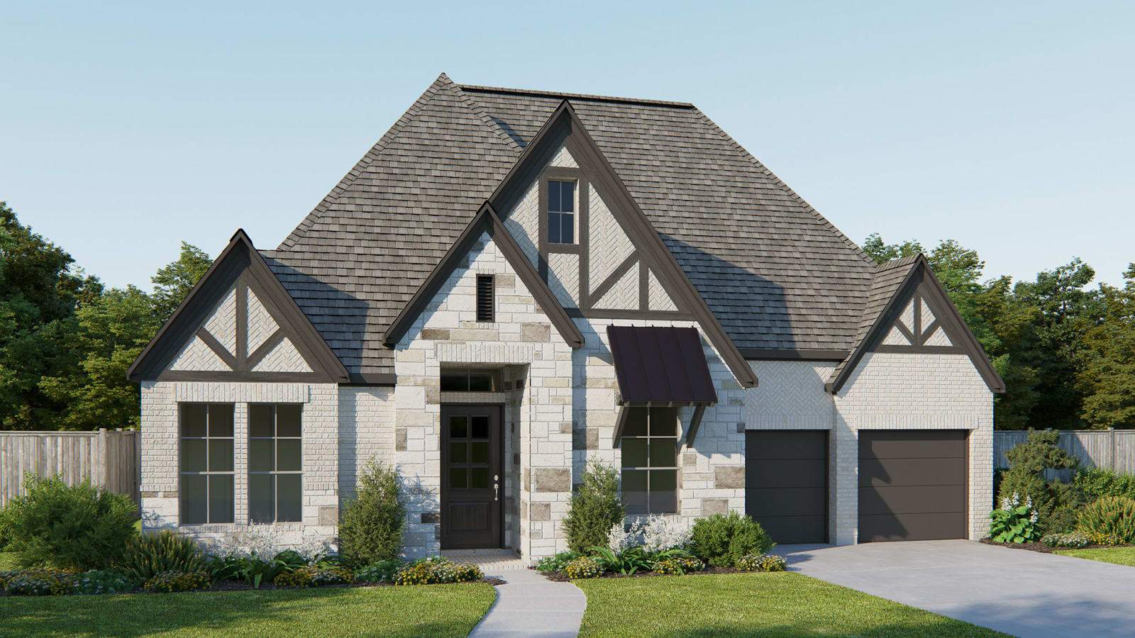 Everly 60' por Perry Homes en Houston Texas