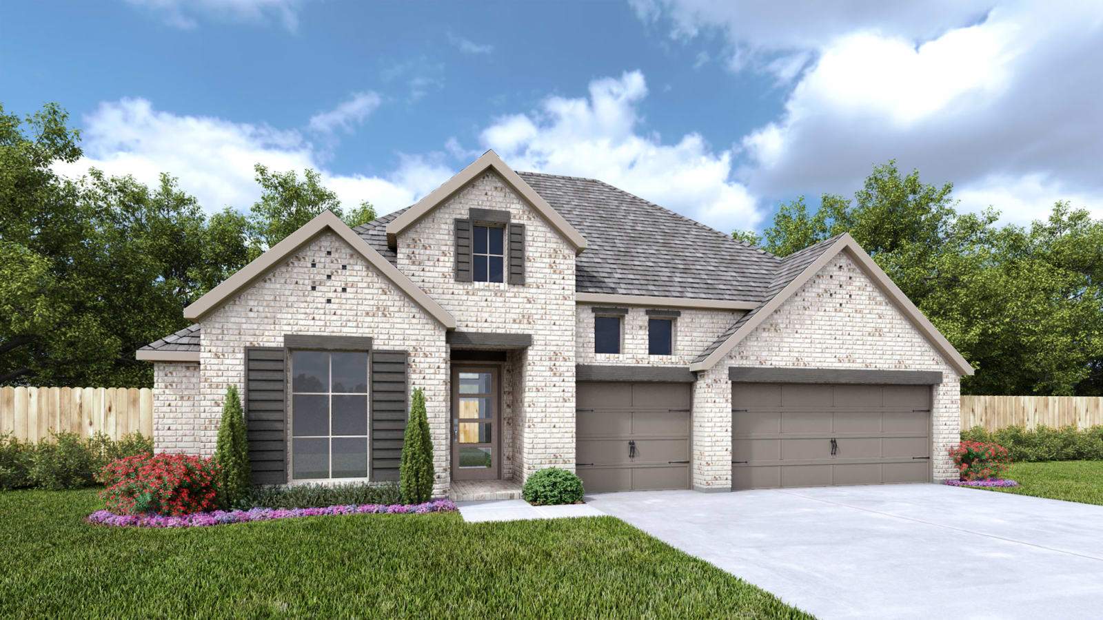 2969W - Windborne 100': Schertz, Texas - Perry Homes
