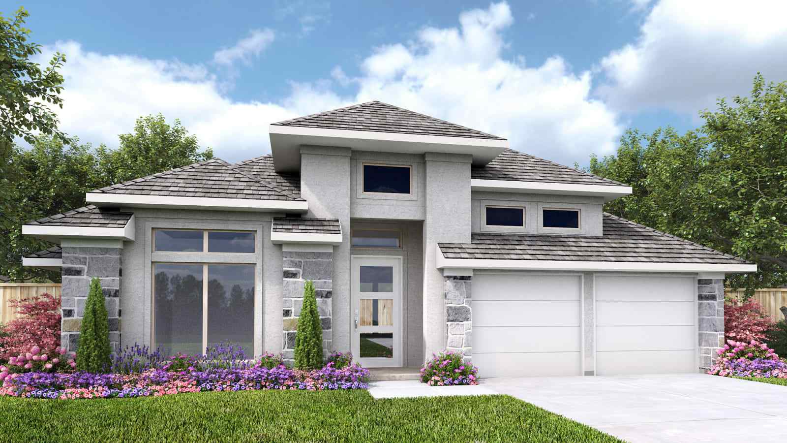 2737W - Cross Creek West 55': Fulshear, Texas - Perry Homes