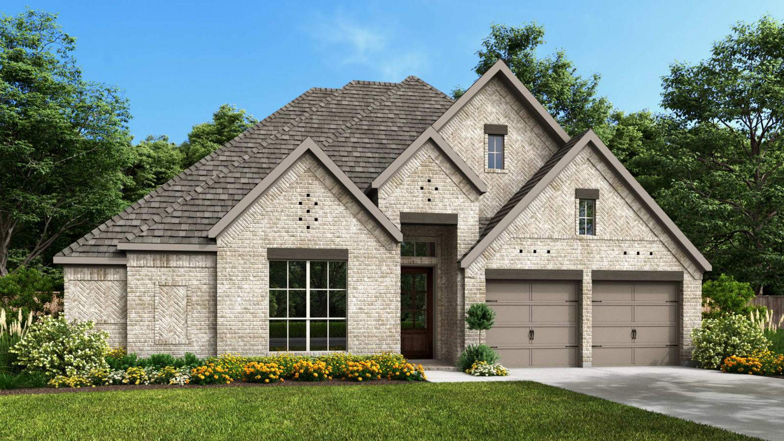 2916W - The Colony 60': Bastrop, Texas - Perry Homes