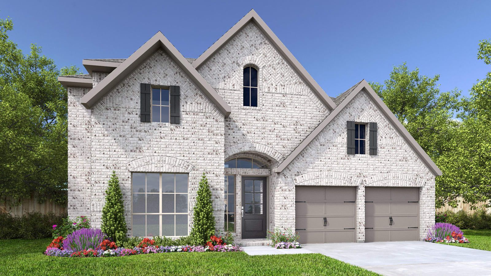 3299W - Parkside On The River 60': Georgetown, Texas - Perry Homes