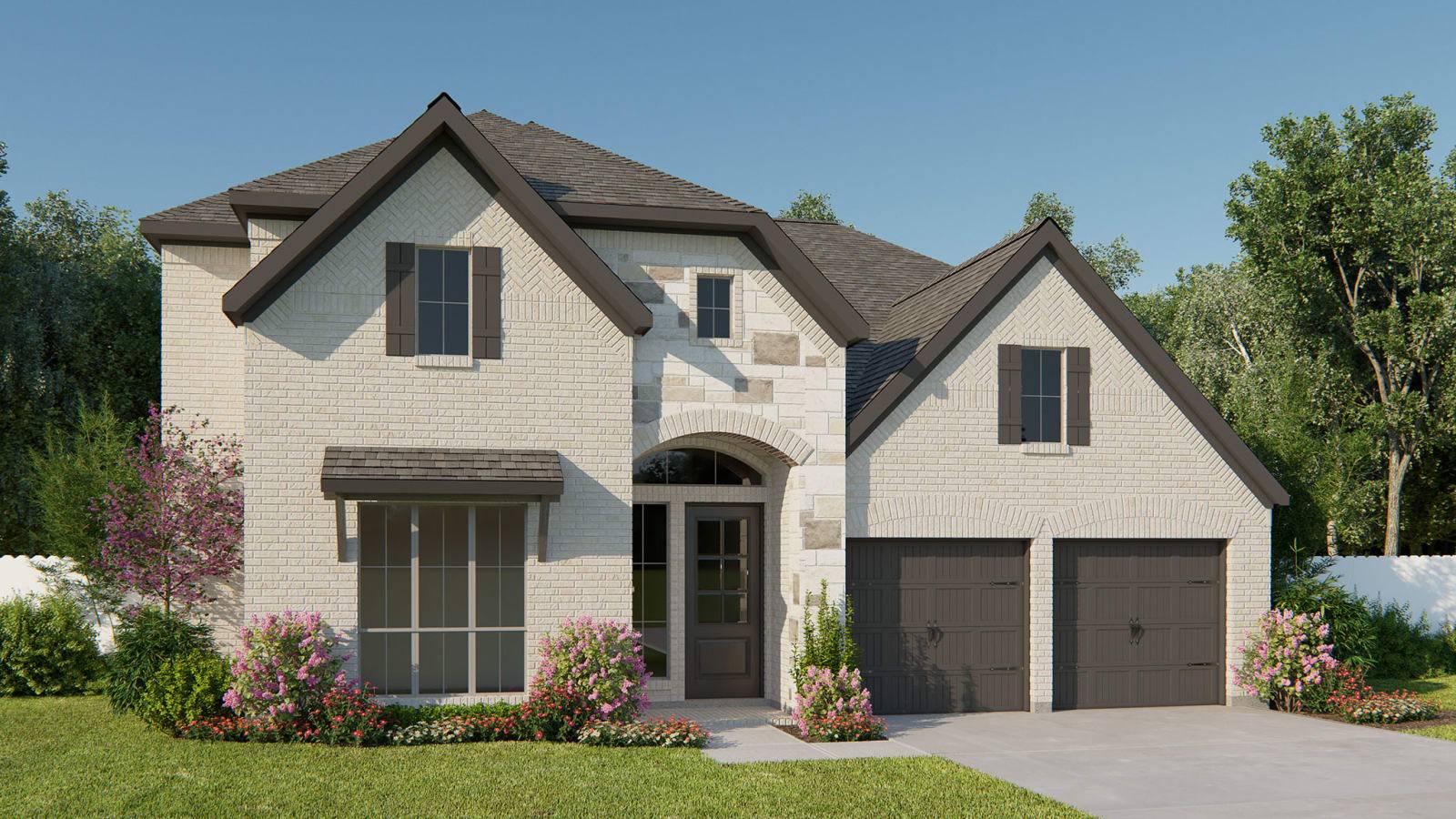 3299W - Parkside On The River West 60': Georgetown, Texas - Perry Homes