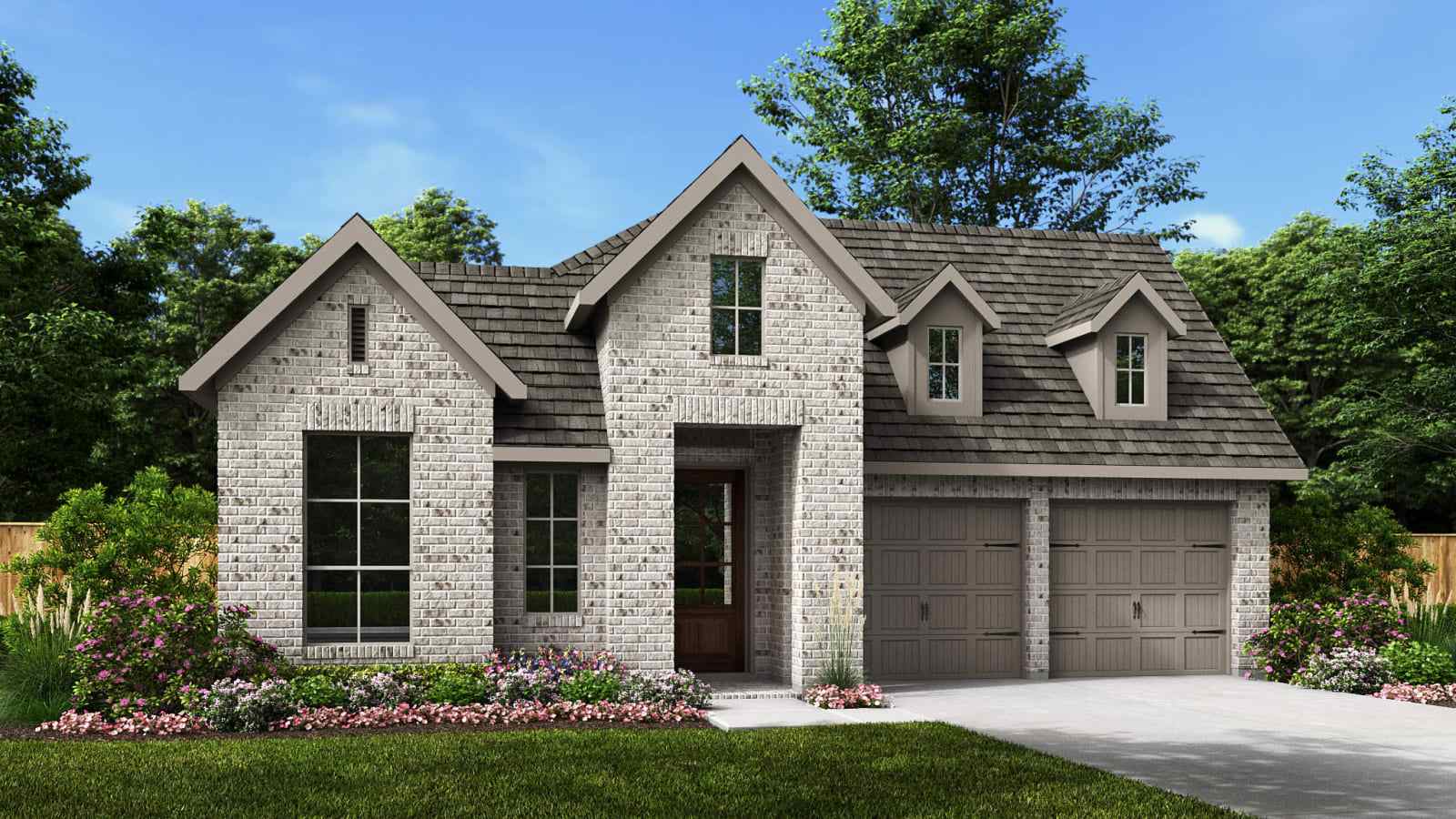 2476W - Parkside On The River 50': Georgetown, Texas - Perry Homes