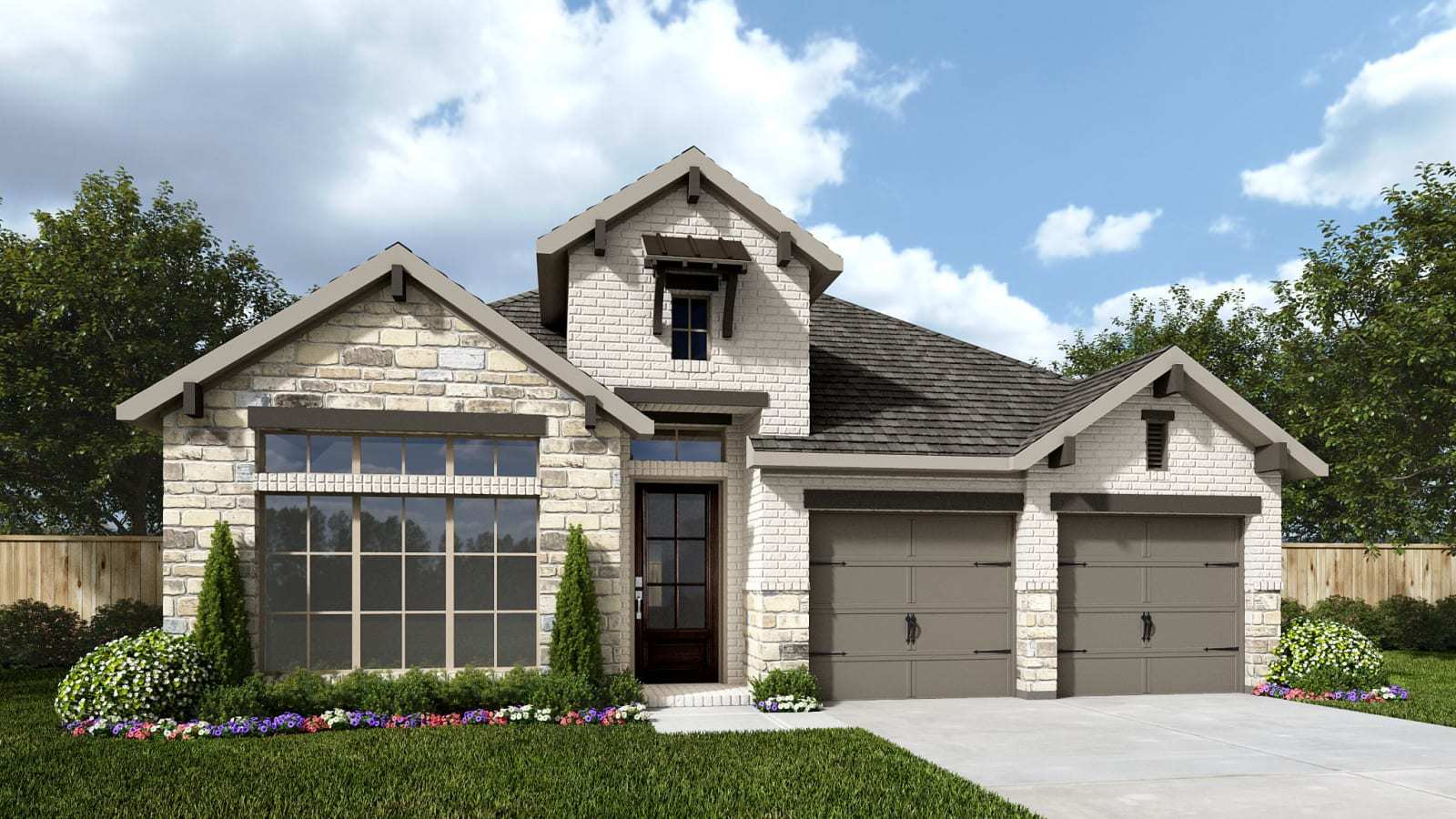 Kresston 50' por Perry Homes en Houston Texas