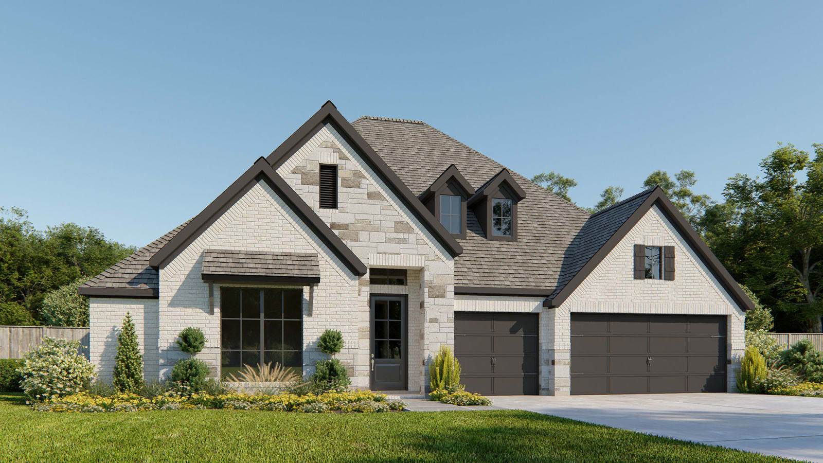 Escondido 80' por Perry Homes en Houston Texas