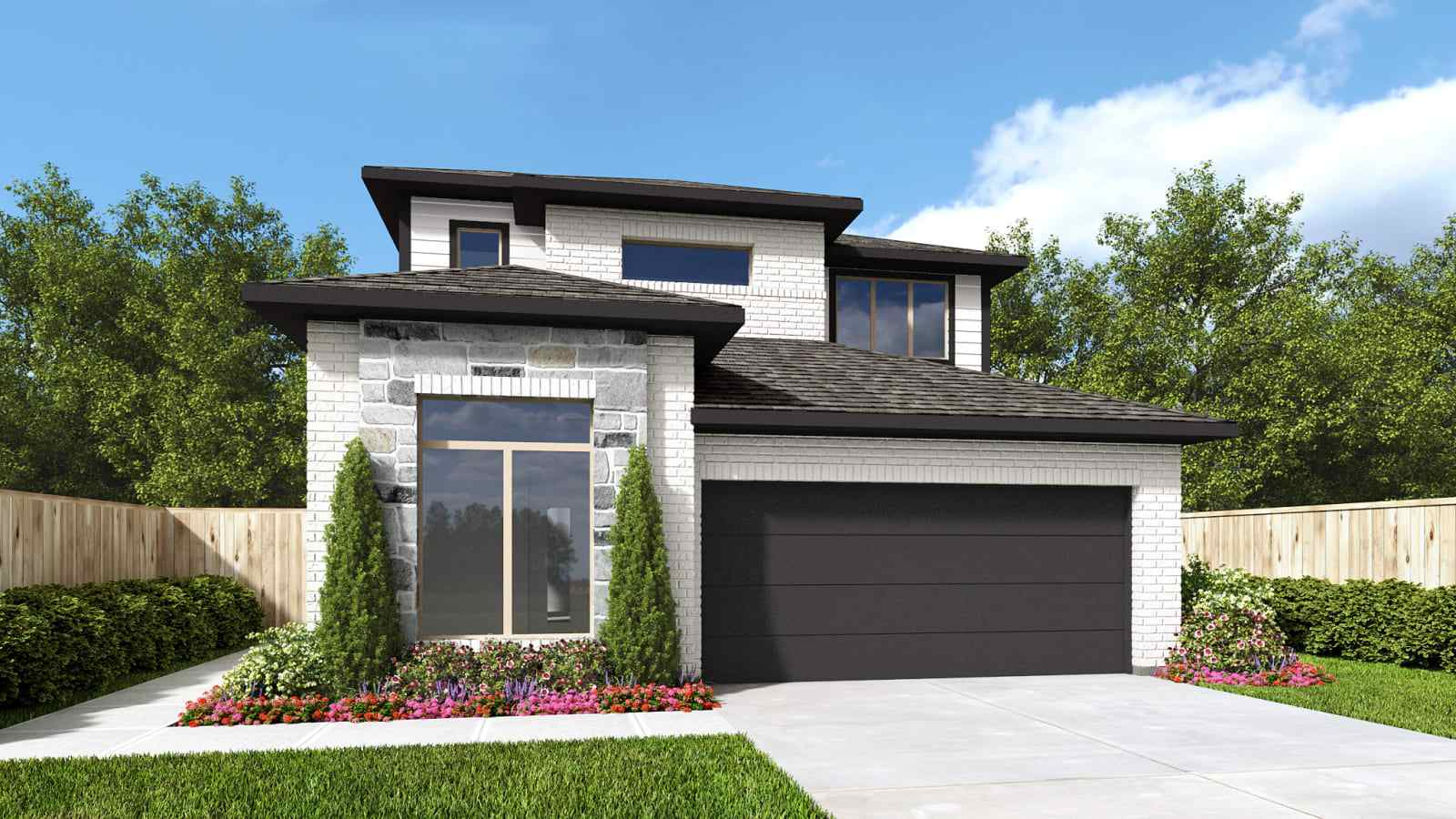 2370W - Santa Rita Ranch 40': Liberty Hill, Texas - Perry Homes