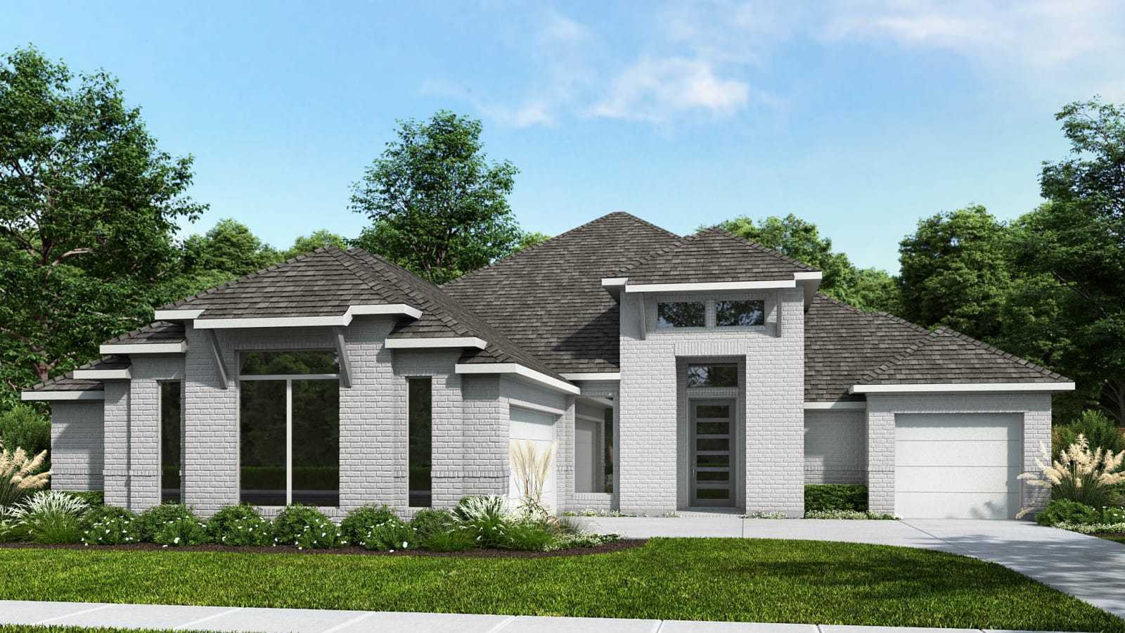 3057W - Eldorado At Santa Rita Ranch 70': Liberty Hill, Texas - Perry Homes