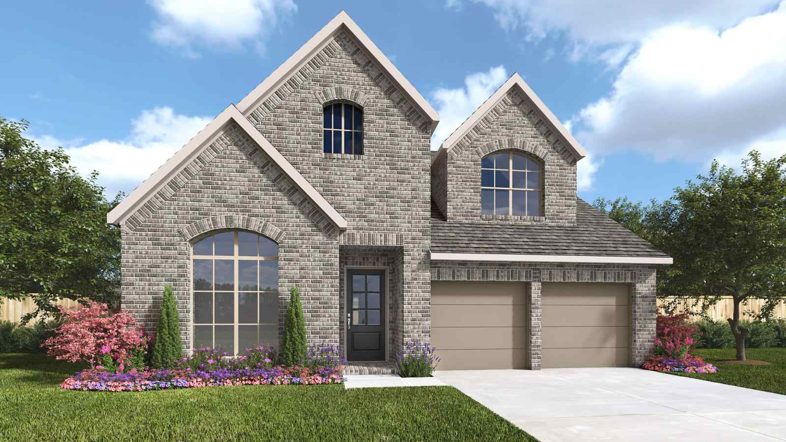 Devonshire Reserve 50' por Perry Homes en Dallas Texas
