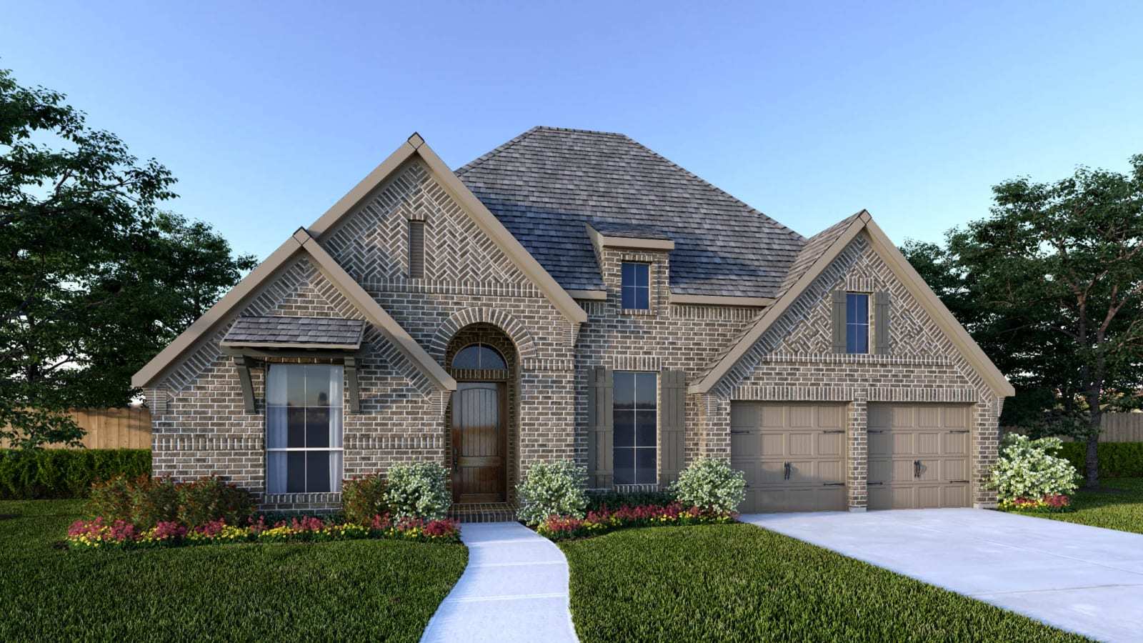 2944W - The Colony 60': Bastrop, Texas - Perry Homes