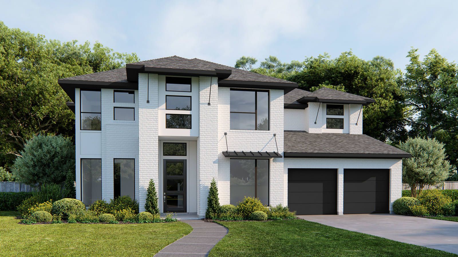 Walden Creek 60' por Perry Homes en Houston Texas