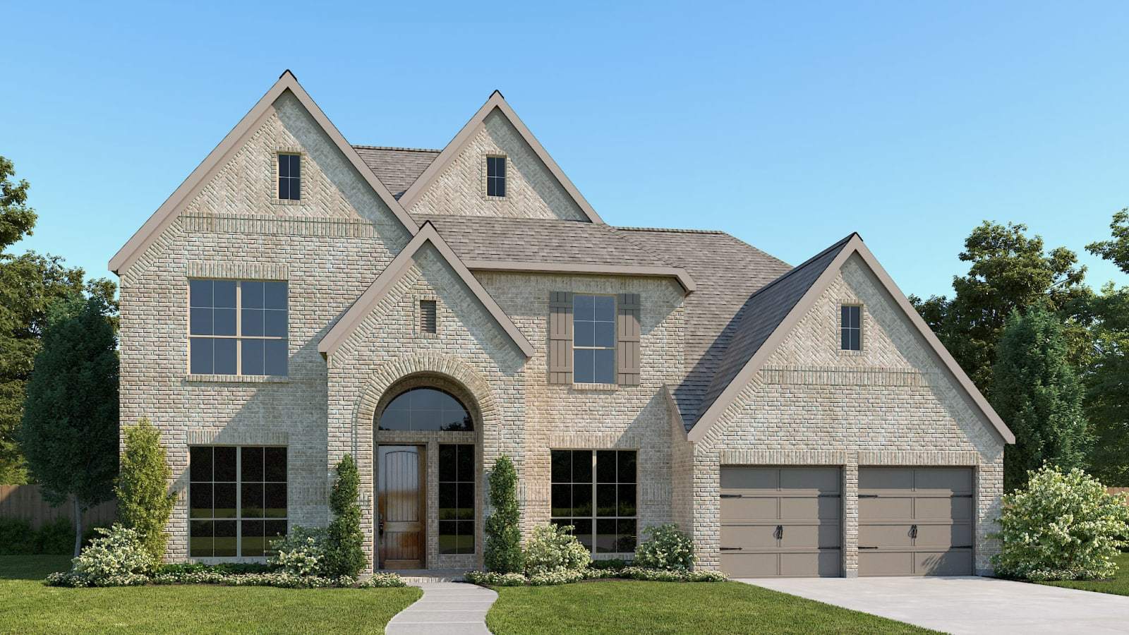Myrtle Creek 71' por Perry Homes en Dallas Texas