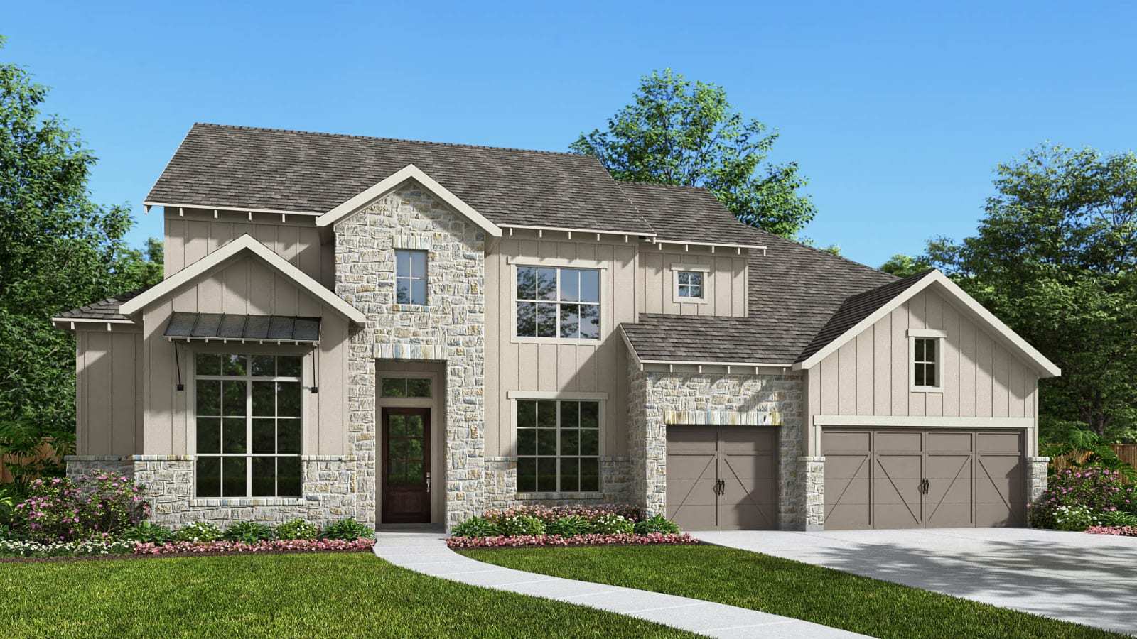 4310B - Fulshear Lakes 80': Fulshear, Texas - Perry Homes