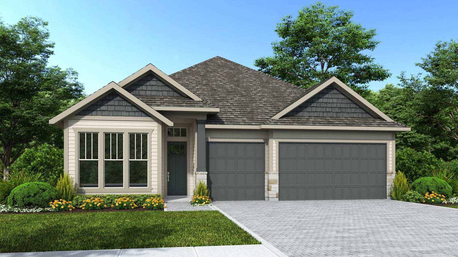 casa en Hyland Trail 60' por Perry Homes