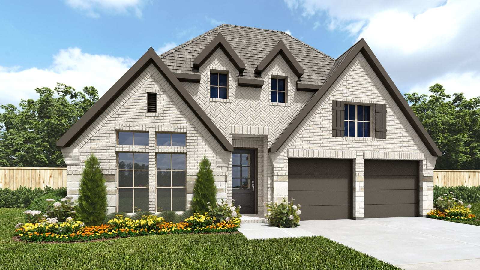 2574W - The Heights At Uptown Celina 50': Celina, Texas - Perry Homes