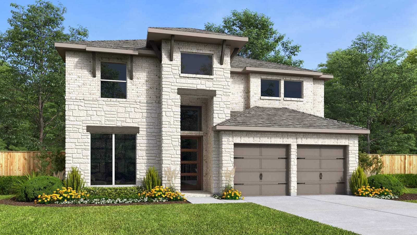 M3 Ranch 50' por Perry Homes en Fort Worth Texas