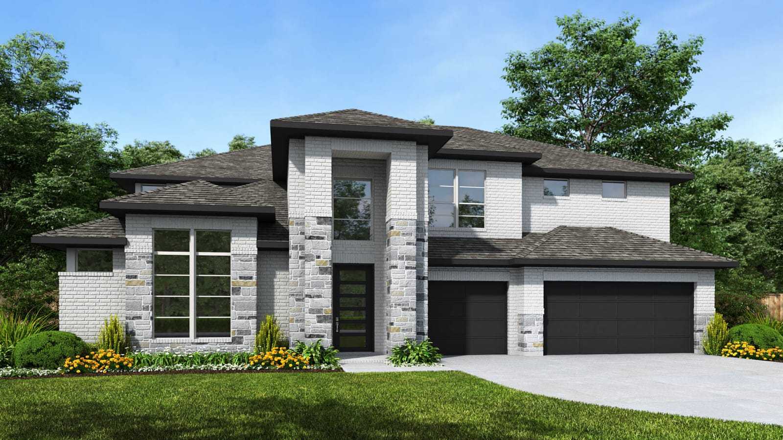 4994W - Evergreen 70': Conroe, Texas - Perry Homes