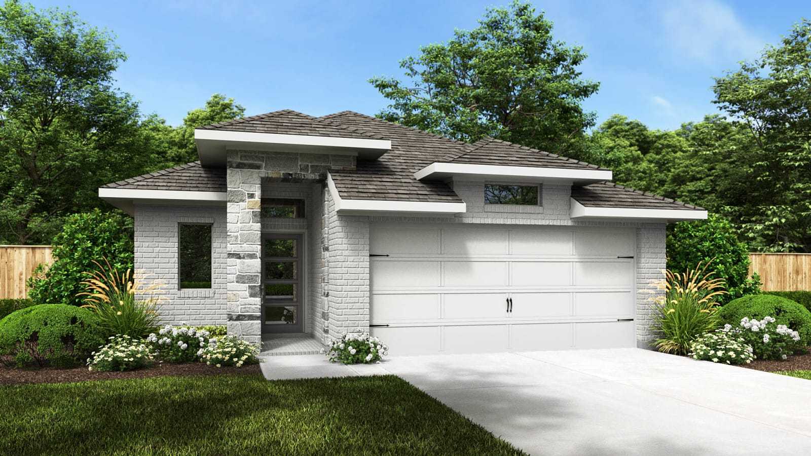 1722W - Brookewater 40': Rosenberg, Texas - Perry Homes