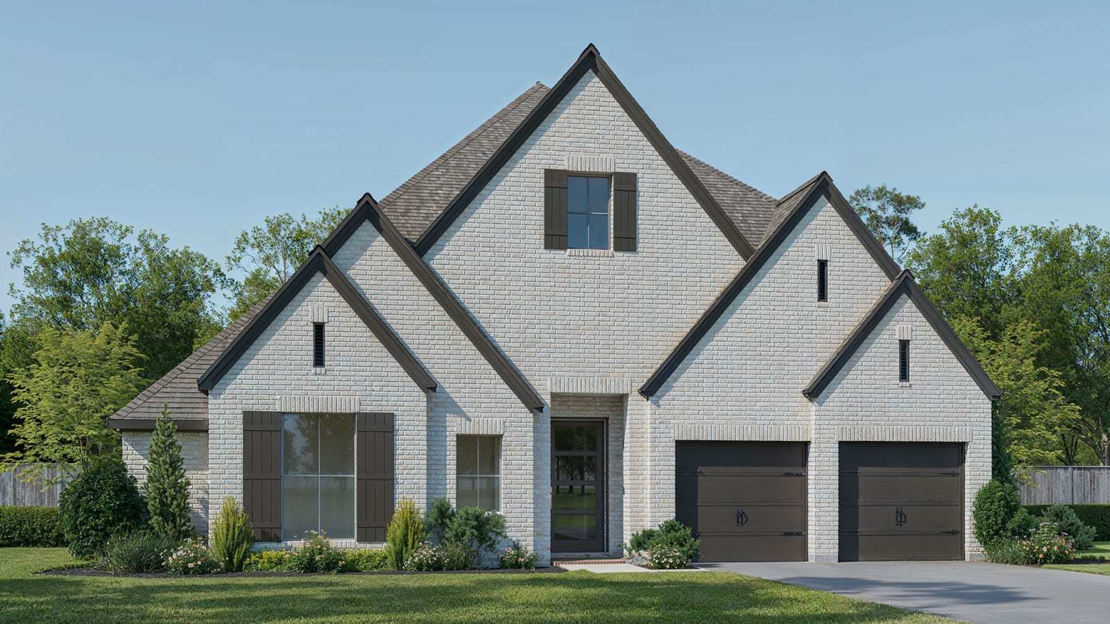 Audubon Park 60' por Perry Homes en Houston Texas