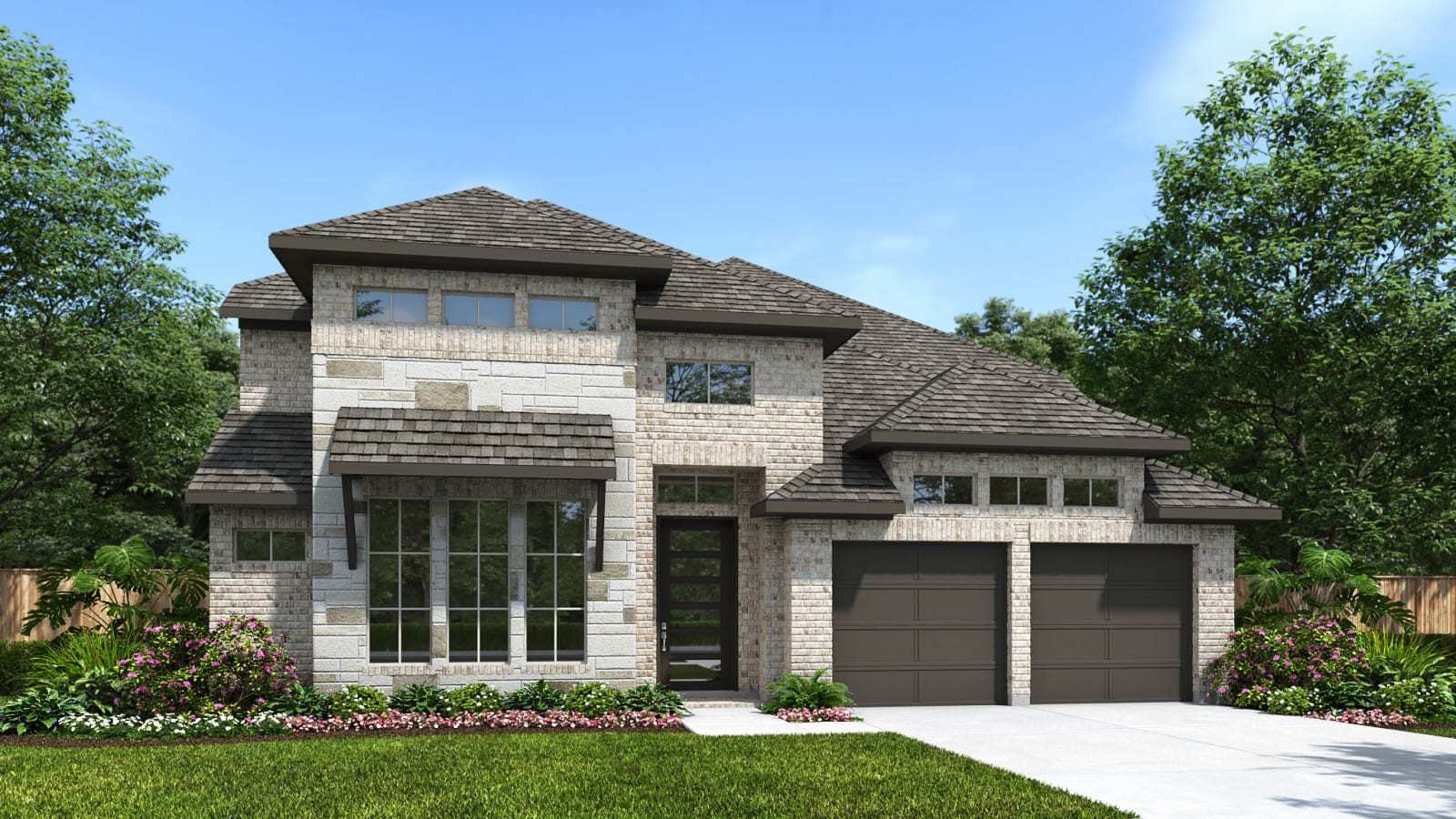3095W - Homestead 65': Schertz, Texas - Perry Homes
