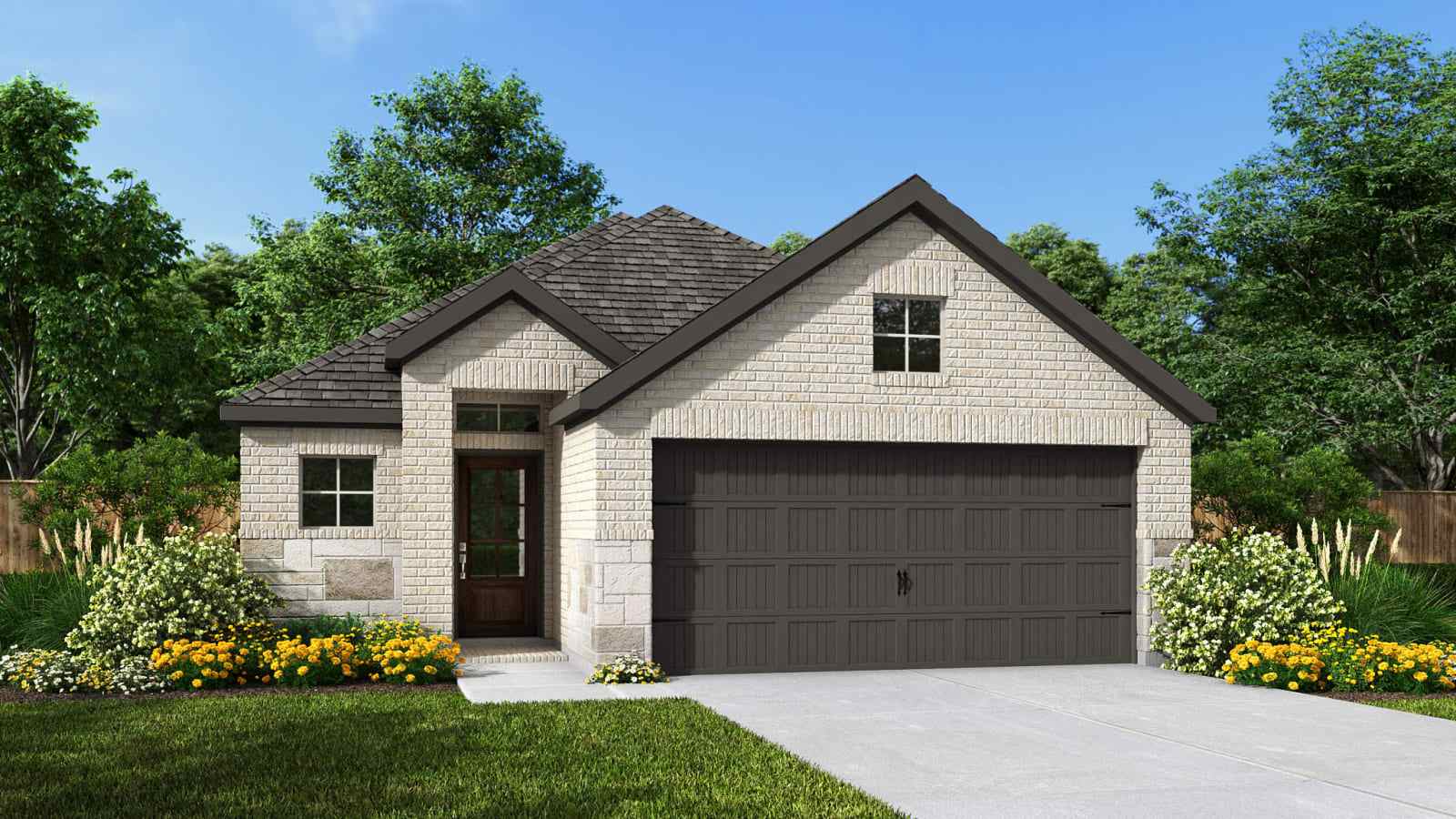 1722W - The Woodlands Hills 40': Willis, Texas - Perry Homes