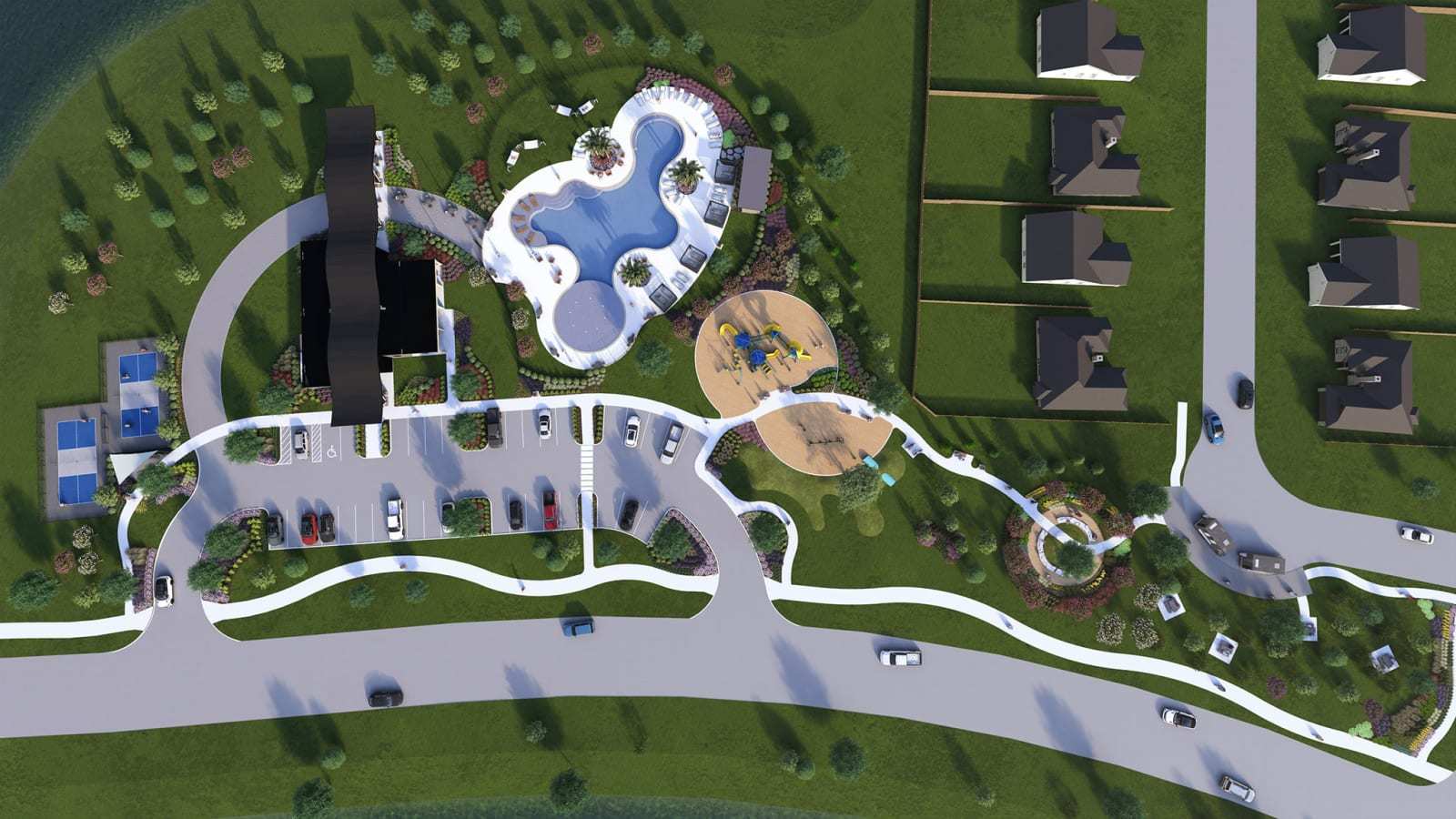 casa en Revera 50' por Perry Homes