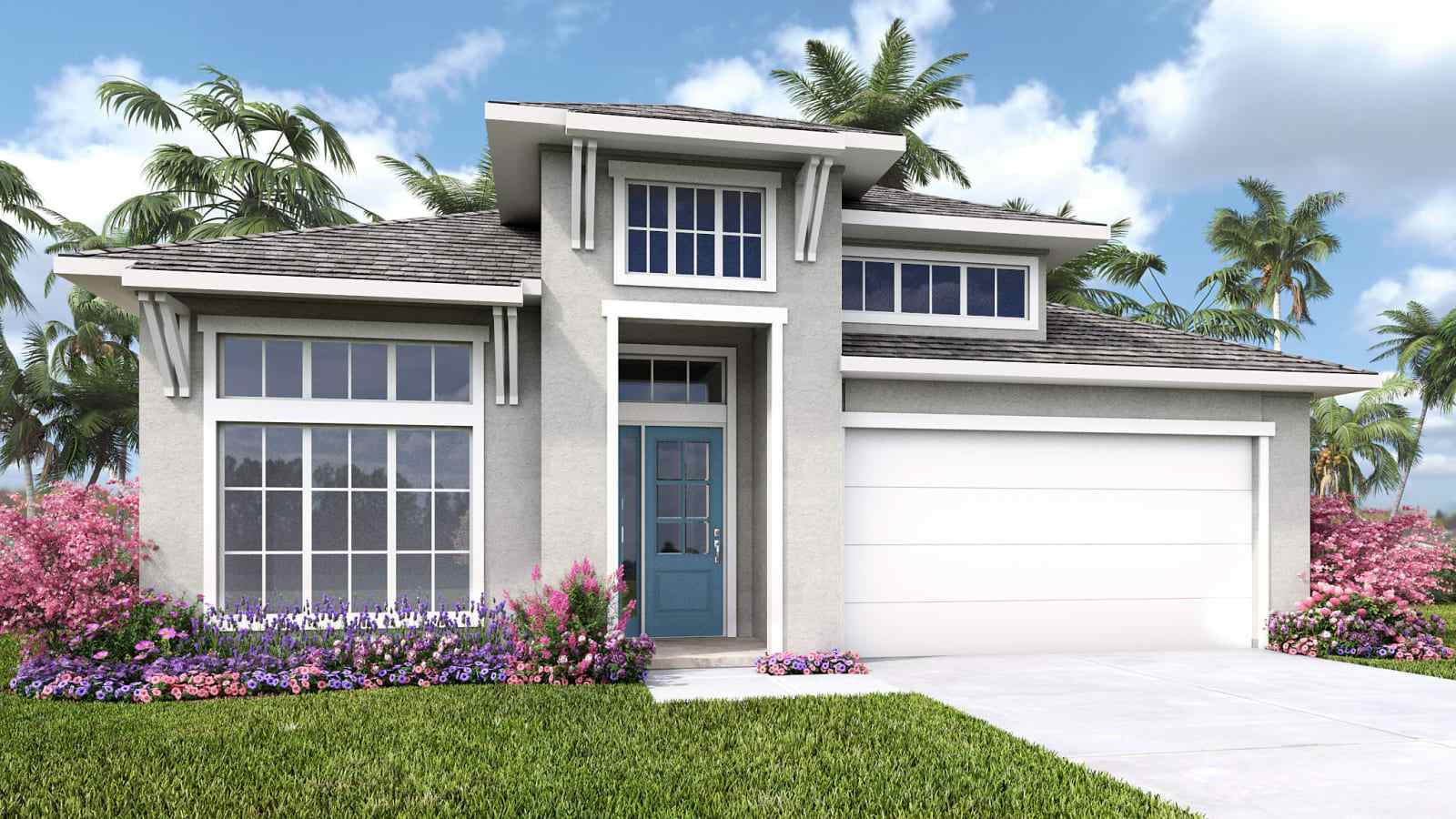 2555F - Glynlea Country Club 50': Port Saint Lucie, Florida - Perry Homes