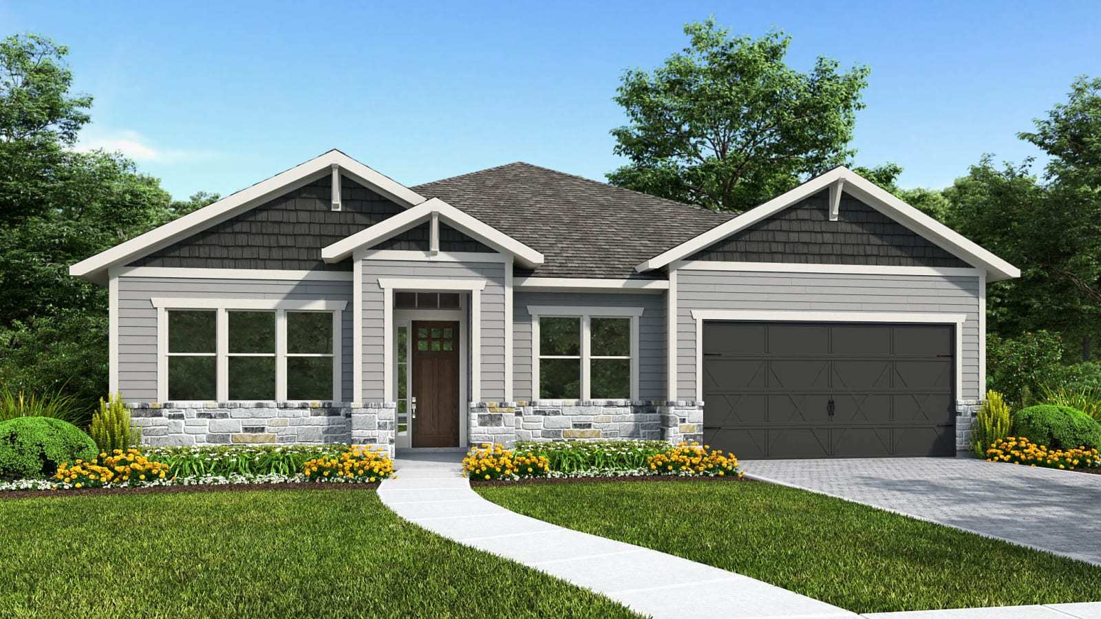 casa en Hyland Trail 60' por Perry Homes