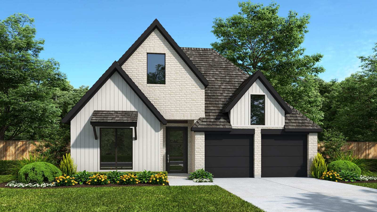 2619W - Bridgeland Central 50': Cypress, Texas - Perry Homes