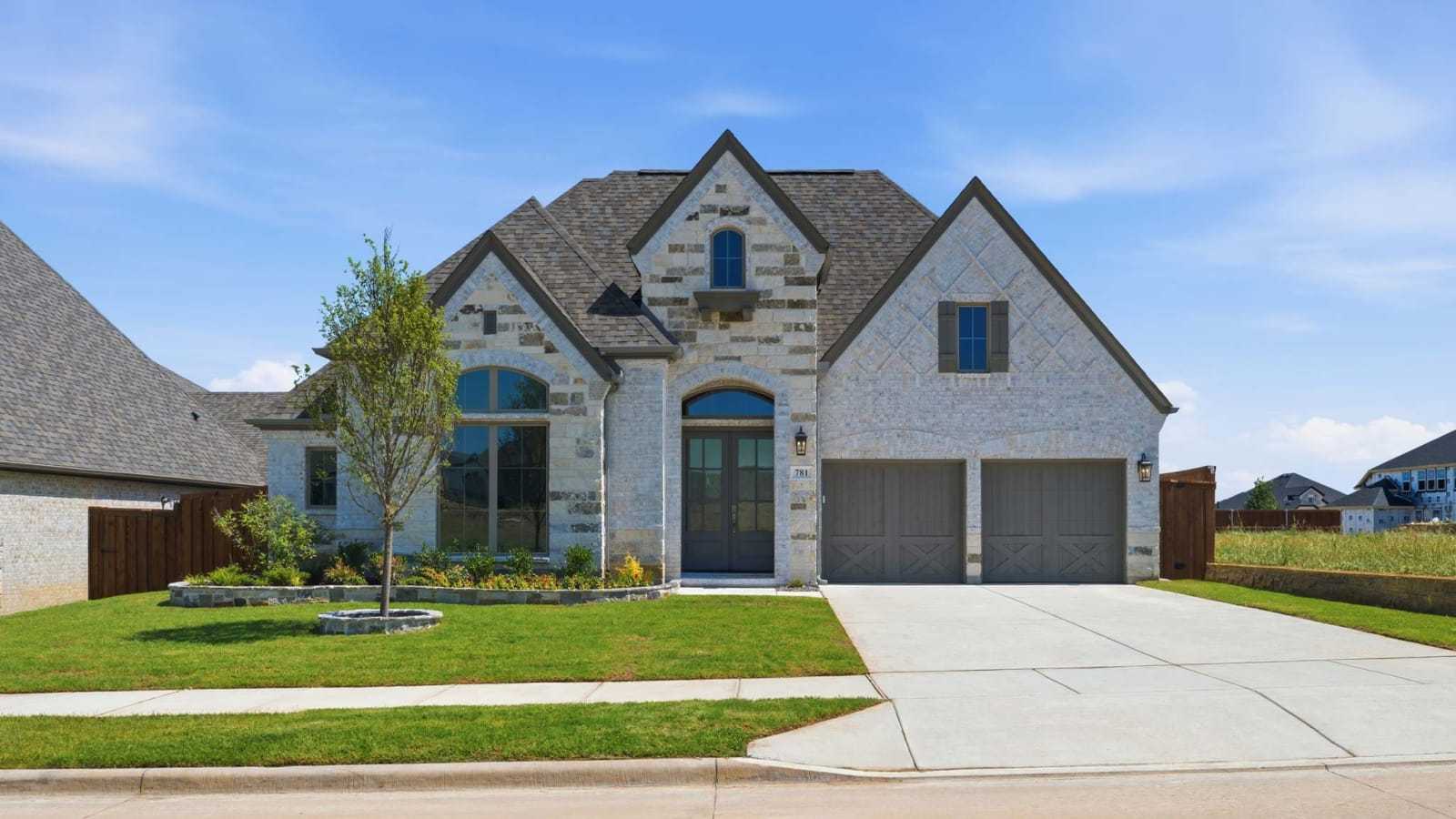 3206W - Sweetgrass 65': Haslet, Texas - Perry Homes