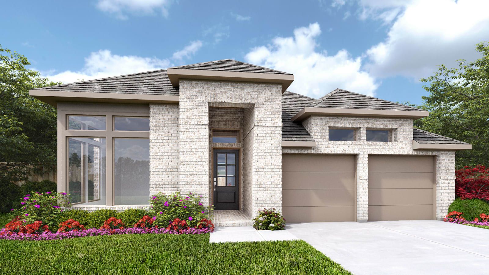 2548W - Meadows of Mill Creek 50': Seguin, Texas - Perry Homes