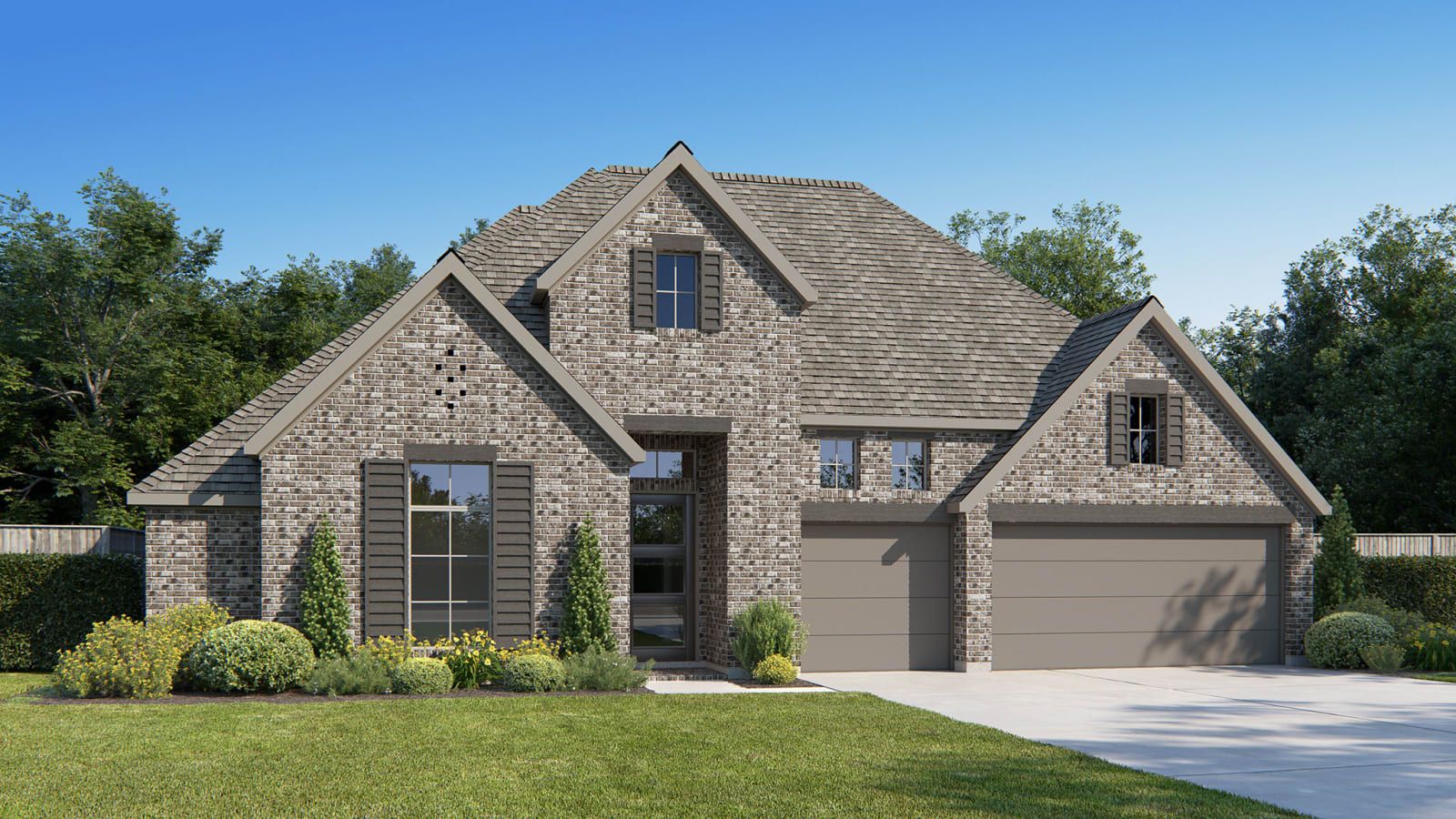 The Colony 60' por Perry Homes en Austin Texas