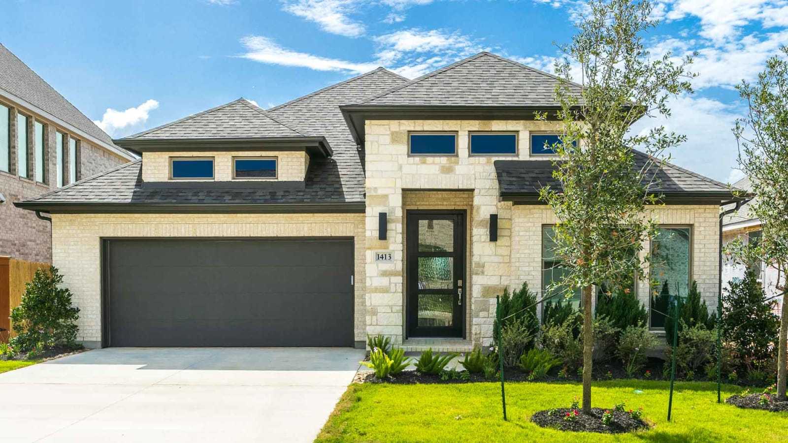 2373H - Parkside On The River West 50': Georgetown, Texas - Perry Homes