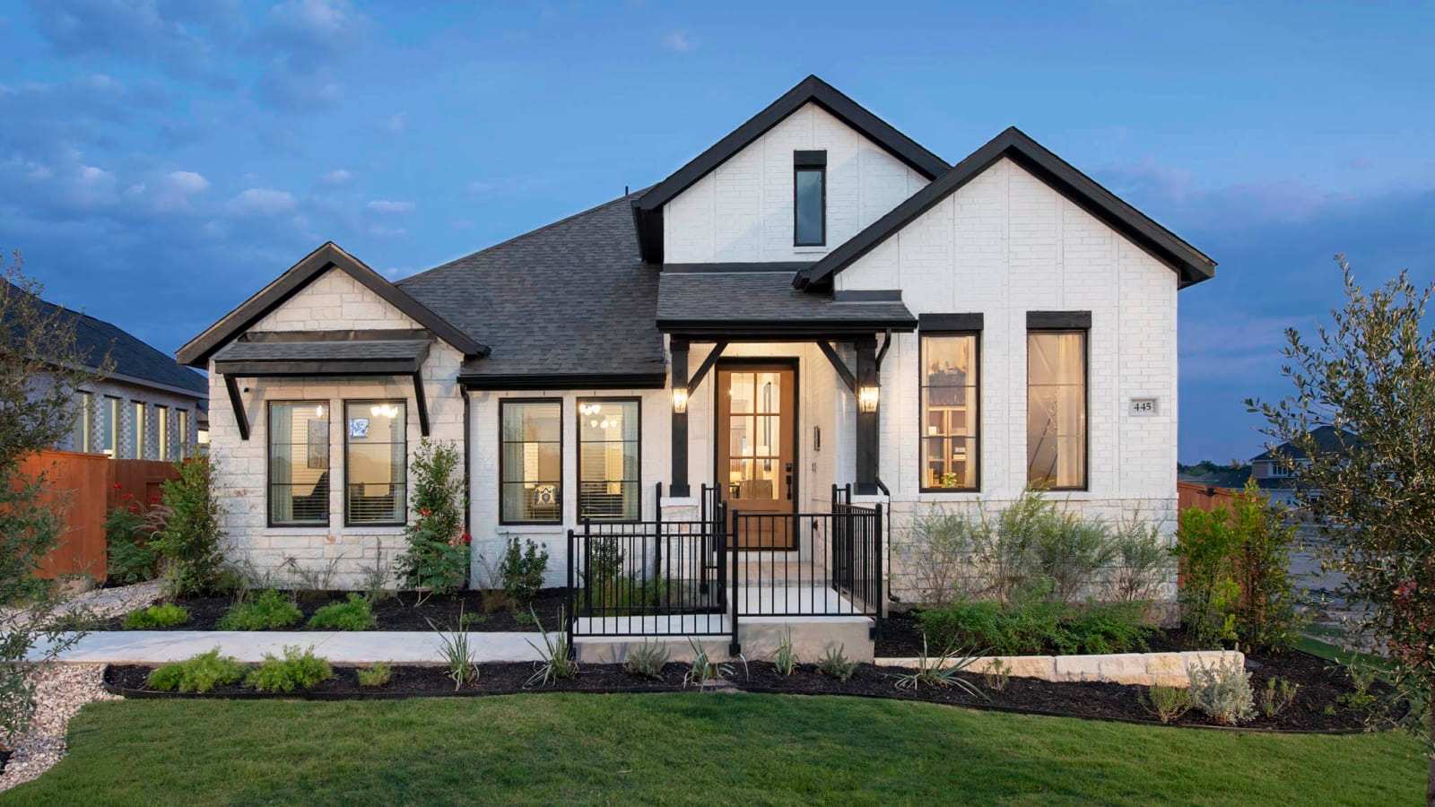Crosswinds 50' por Perry Homes en Austin Texas
