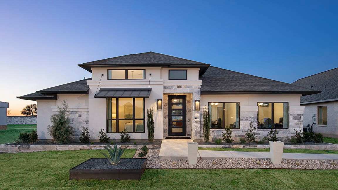 2916W - 6 Creeks 60': Kyle, Texas - Perry Homes