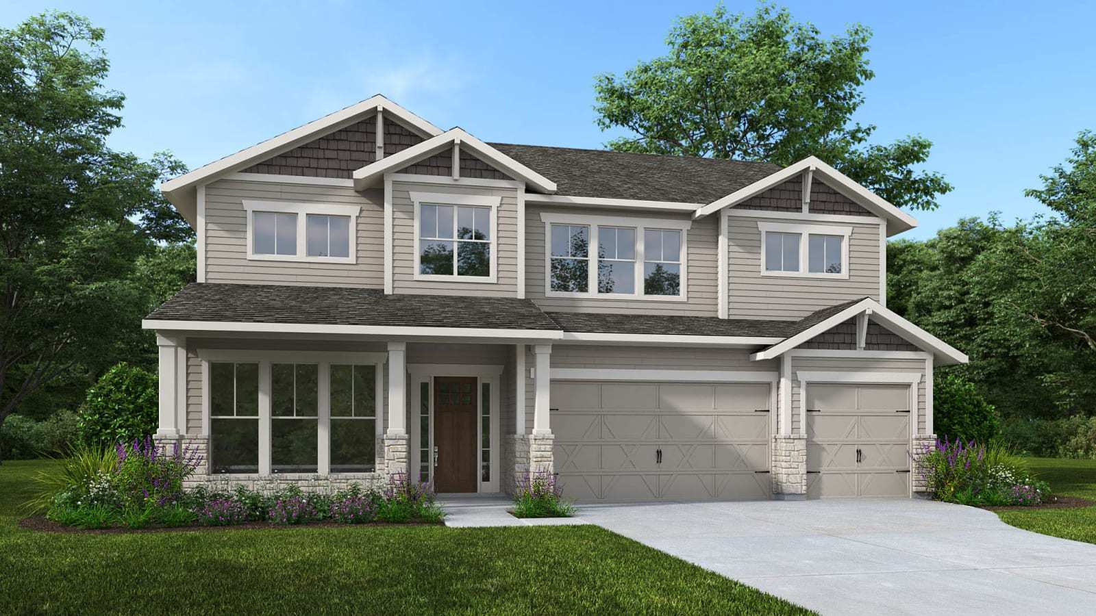Weslyn Park at Sunbridge 60' por Perry Homes en Orlando Florida