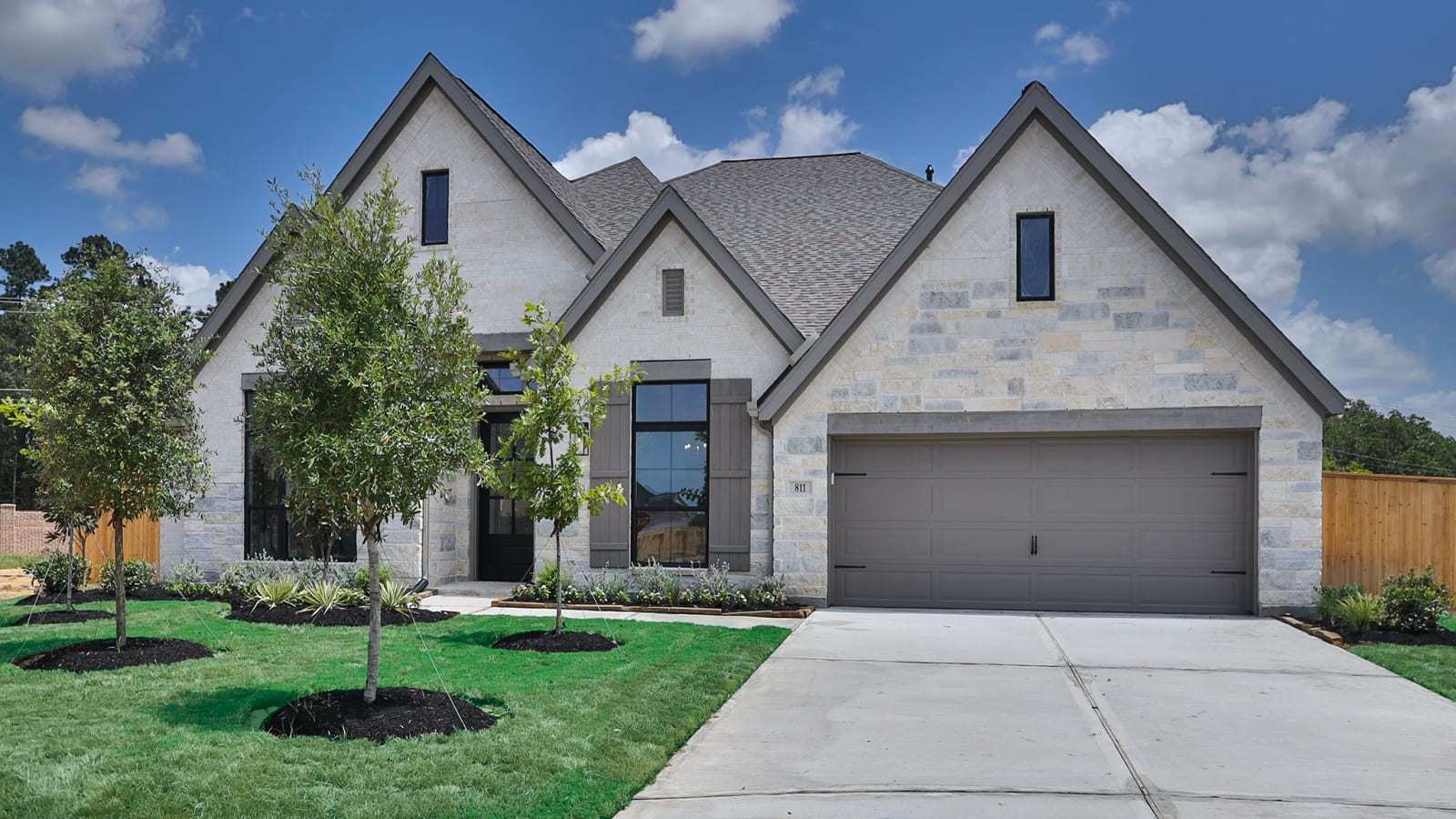 Briarley 60' por Perry Homes en Houston Texas