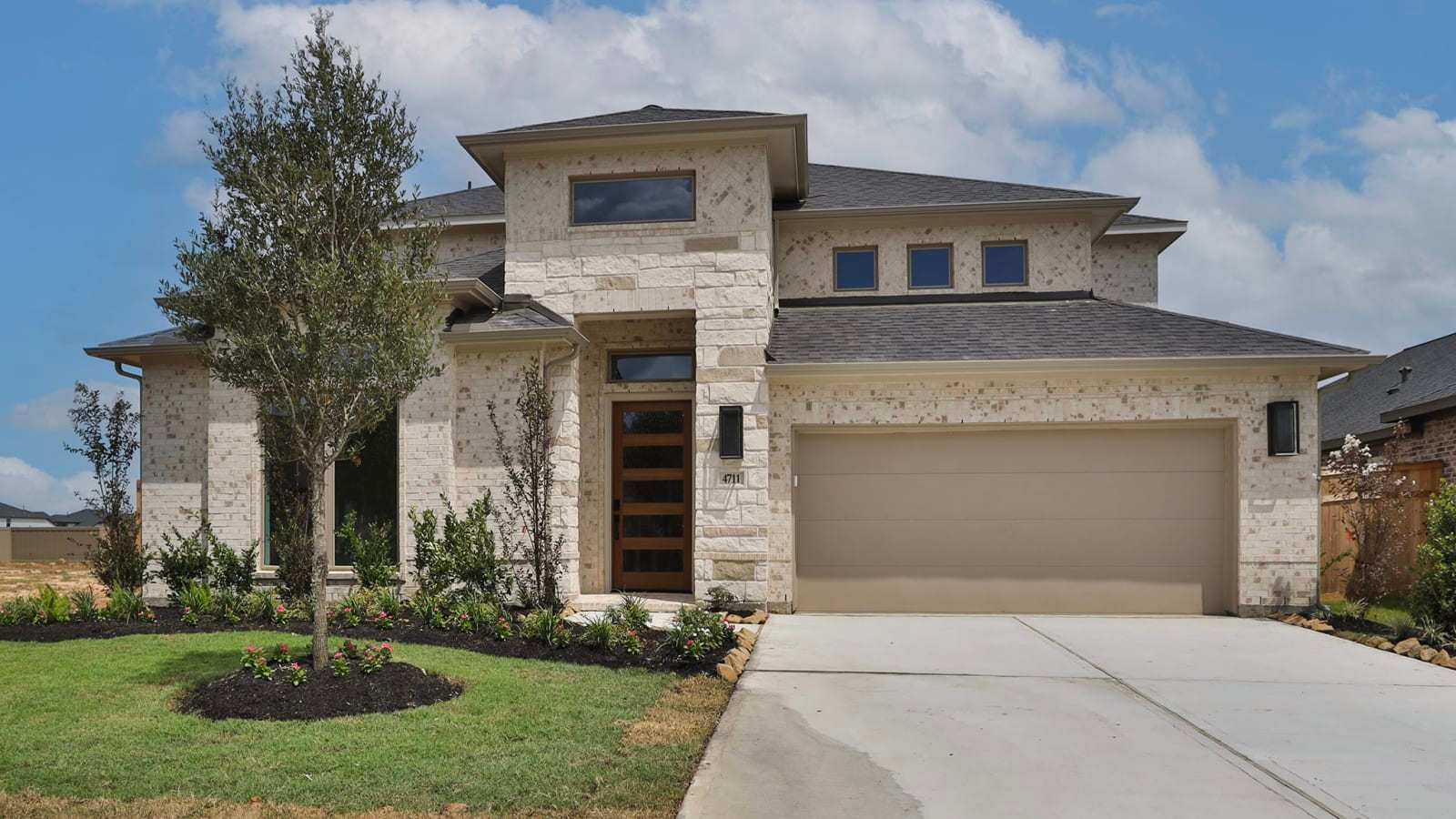 Cross Creek West 55' por Perry Homes en Houston Texas