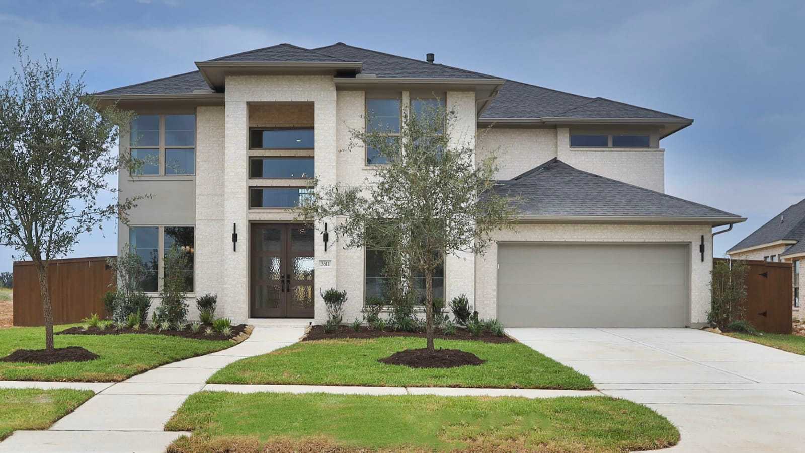 Legacy Prairie At Katy Court 65' por Perry Homes en Houston Texas