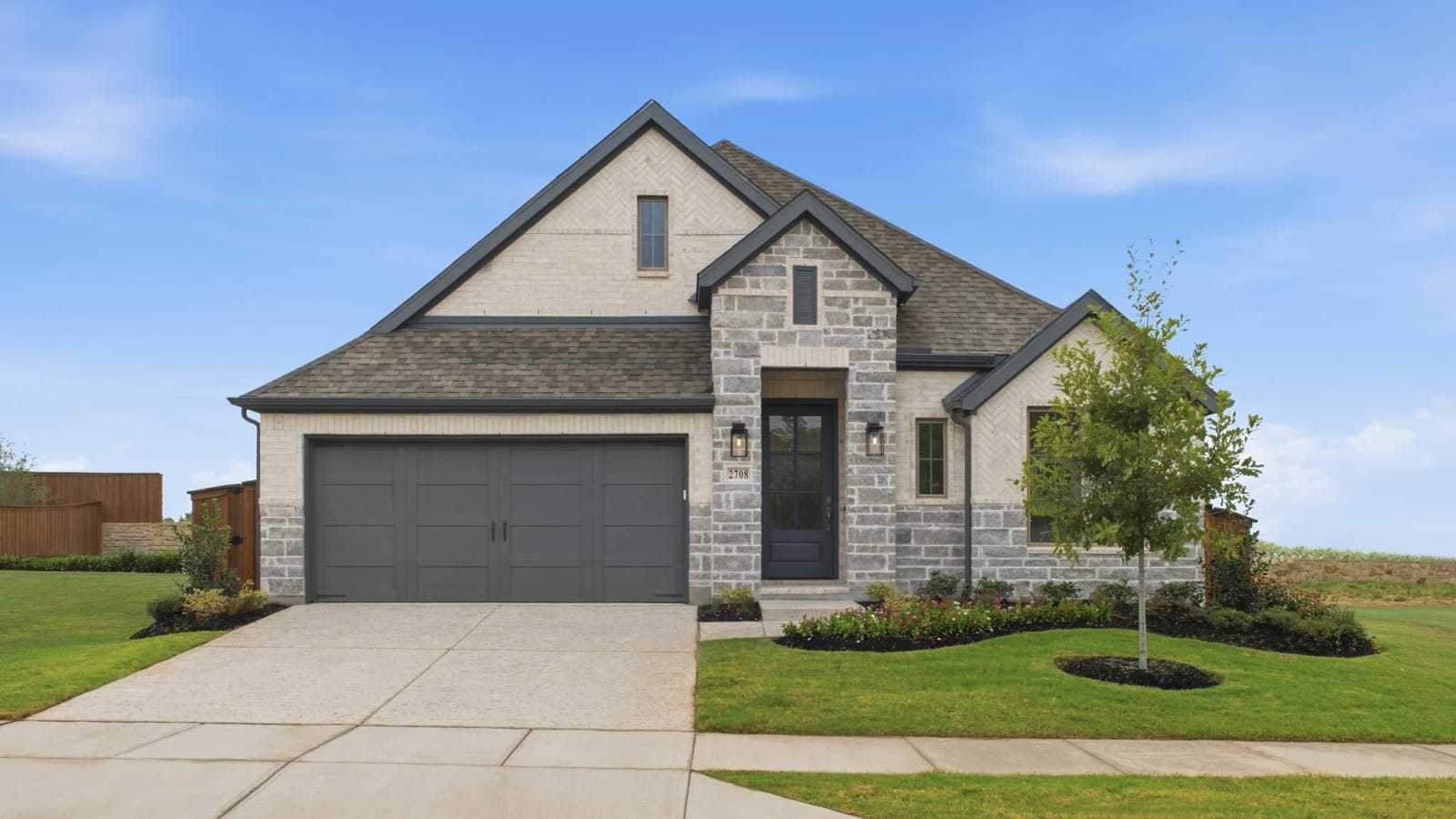 2574W - Mustang Lakes 50': Celina, Texas - Perry Homes