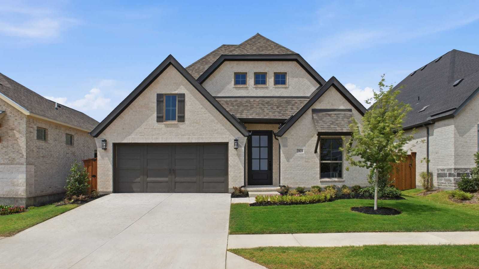 2574W - Mustang Lakes 50': Celina, Texas - Perry Homes