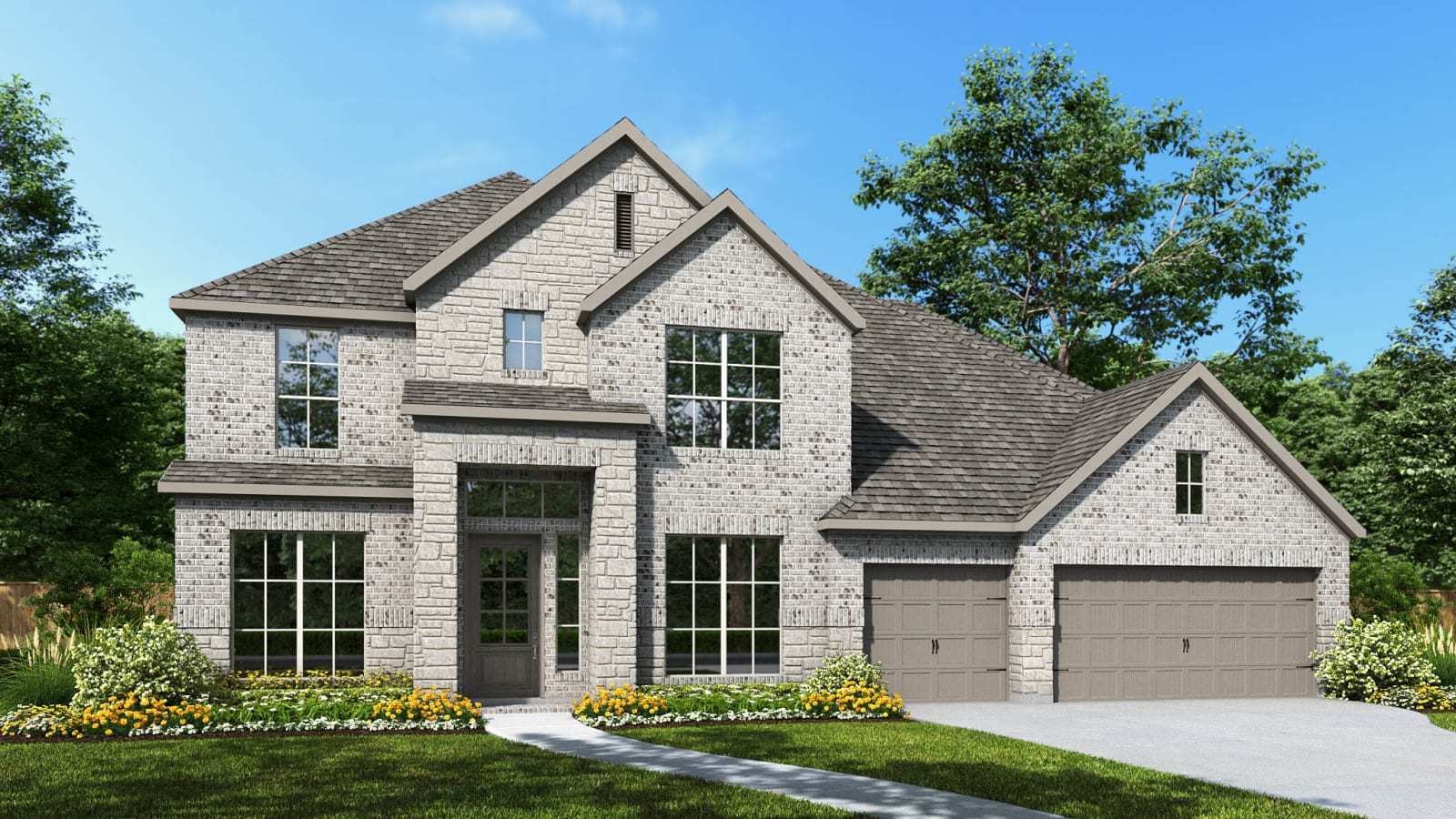 4347W - Palmera Ridge 70': Leander, Texas - Perry Homes