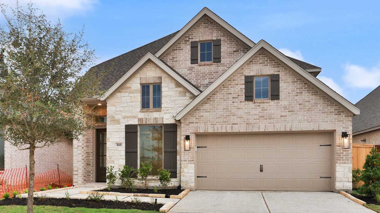 2662W - Lakes Of Cane Island 45': Katy, Texas - Perry Homes