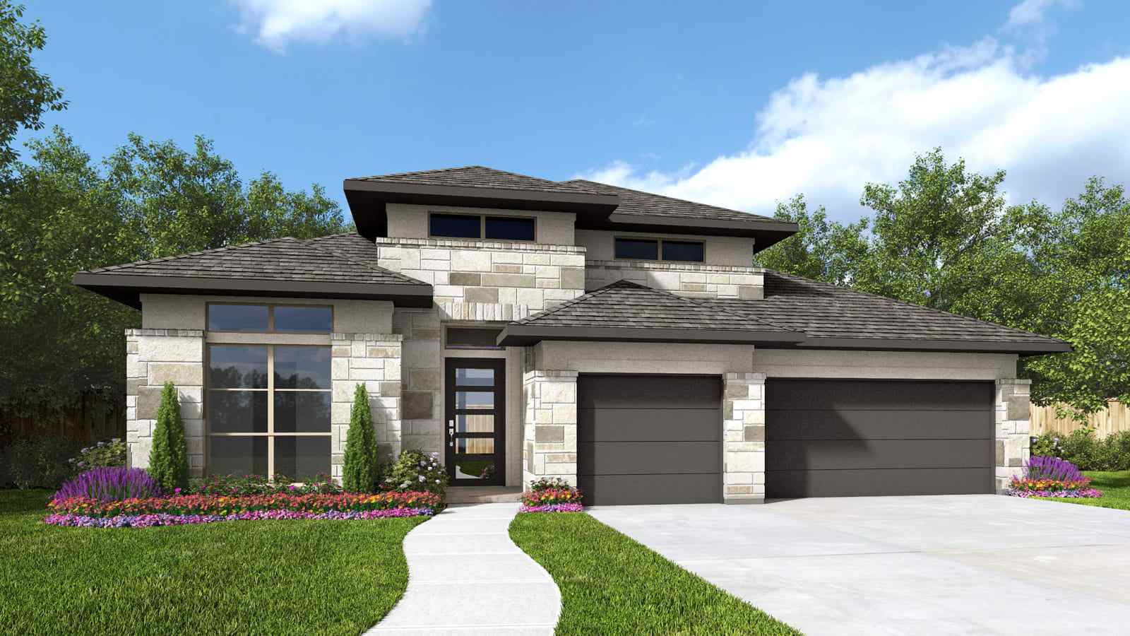 2895S - Veramendi 60': New Braunfels, Texas - Perry Homes