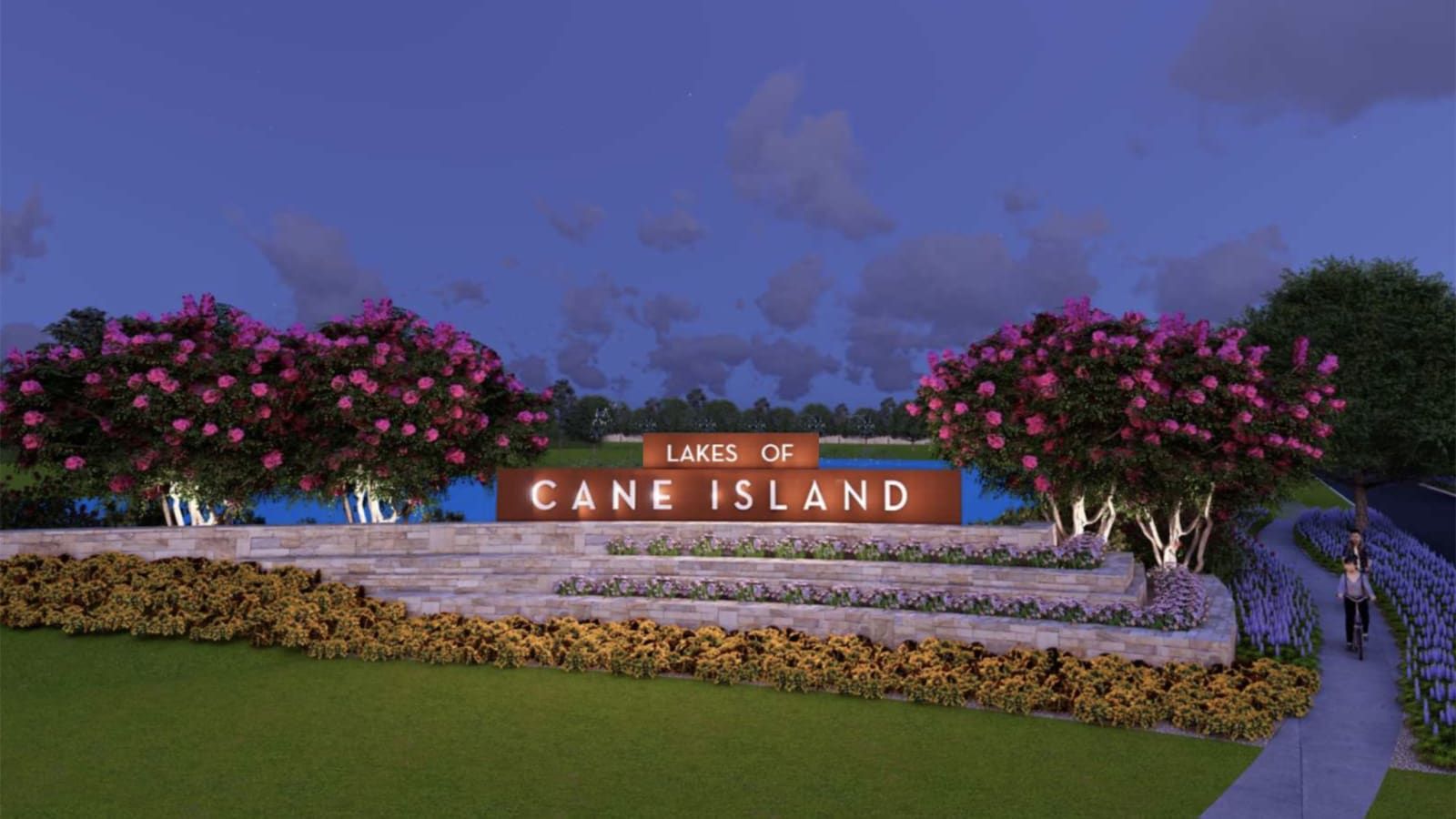 casa en Lakes Of Cane Island 45' por Perry Homes