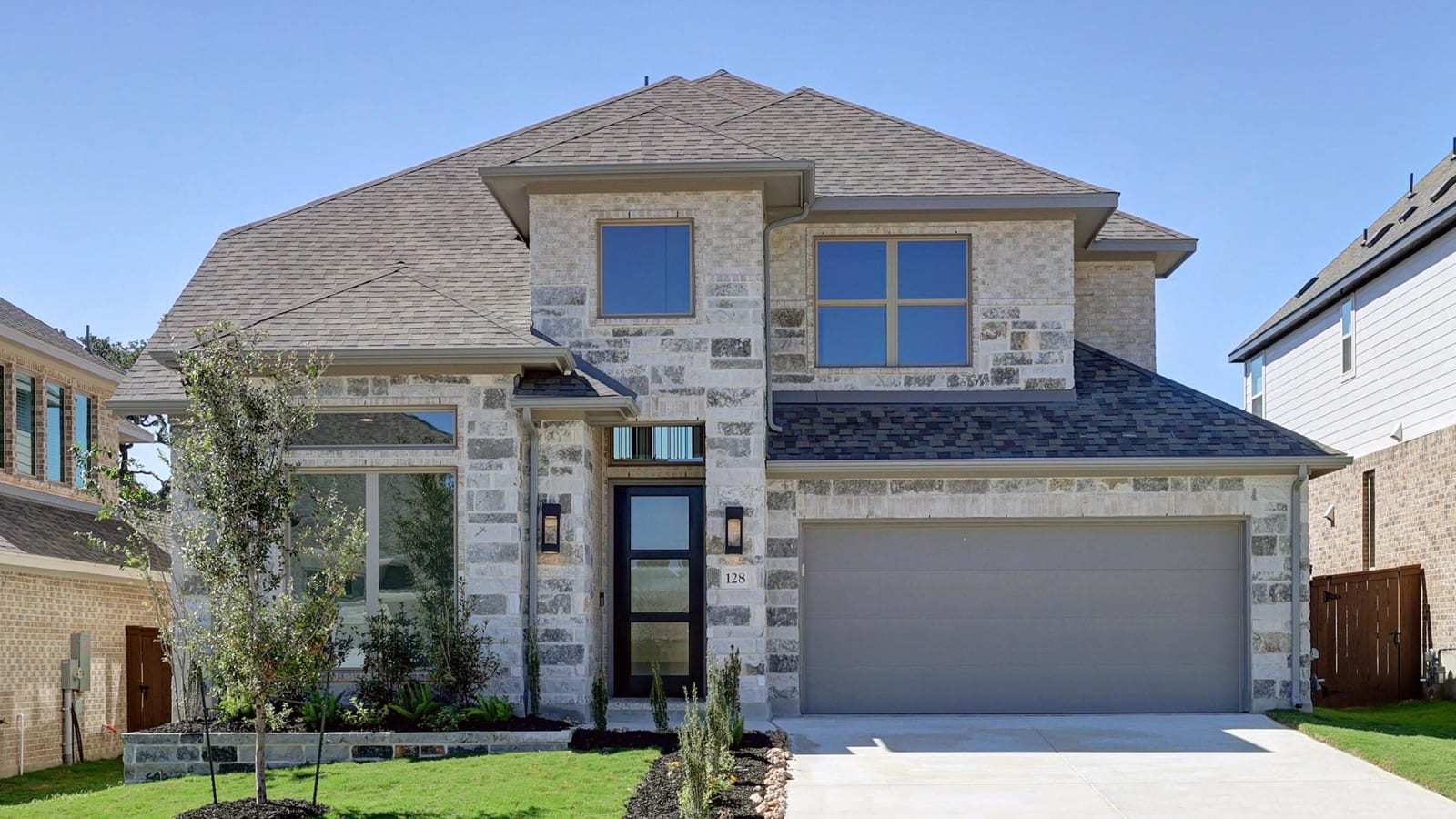 Corley Farms 50' por Perry Homes en San Antonio Texas
