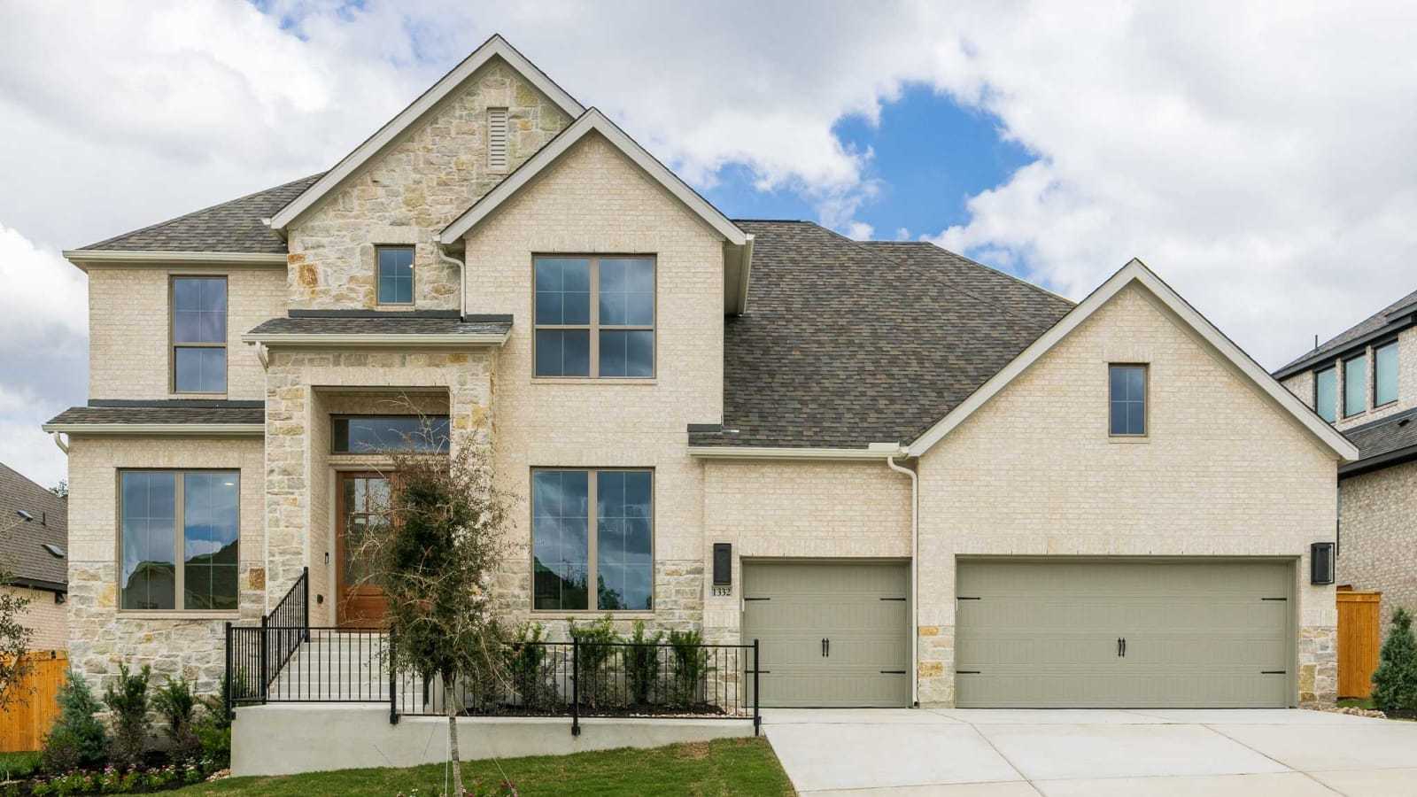 4347W - Palmera Ridge 70': Leander, Texas - Perry Homes