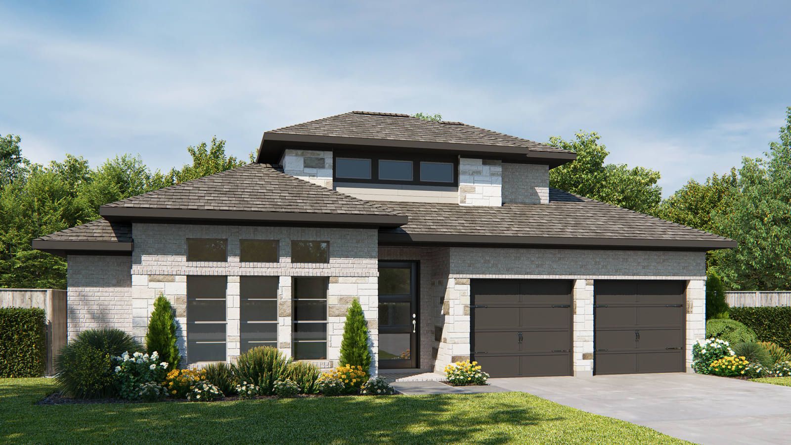 Colton 55' por Perry Homes en Houston Texas