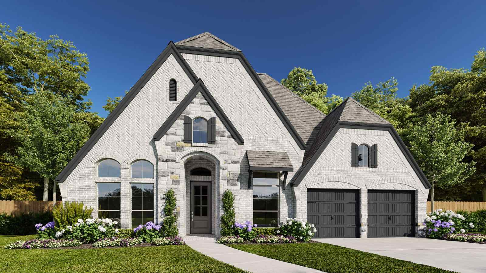 2944W - Valencia 60': Manvel, Texas - Perry Homes