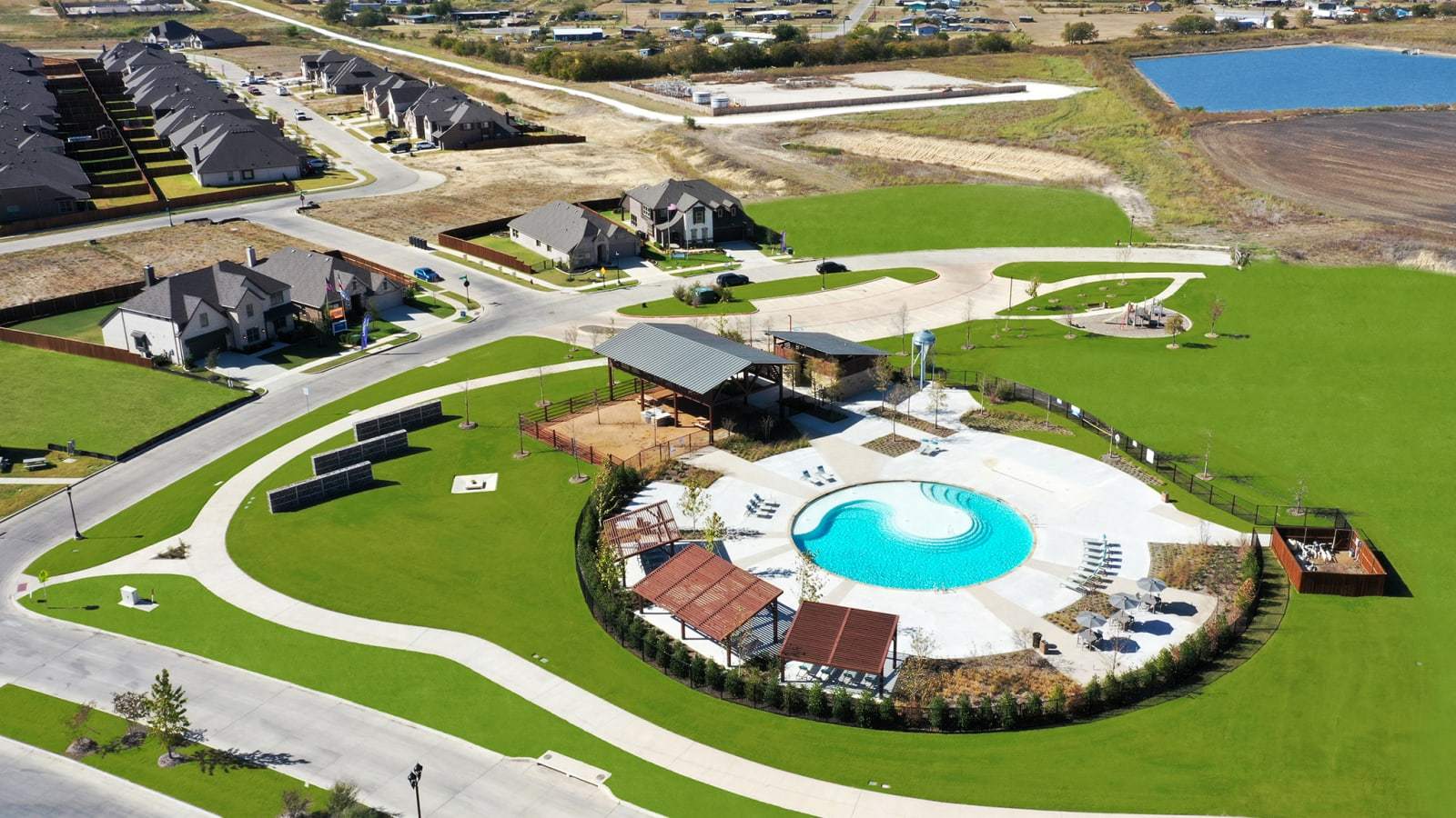 casa en Silo Mills 50' por Perry Homes