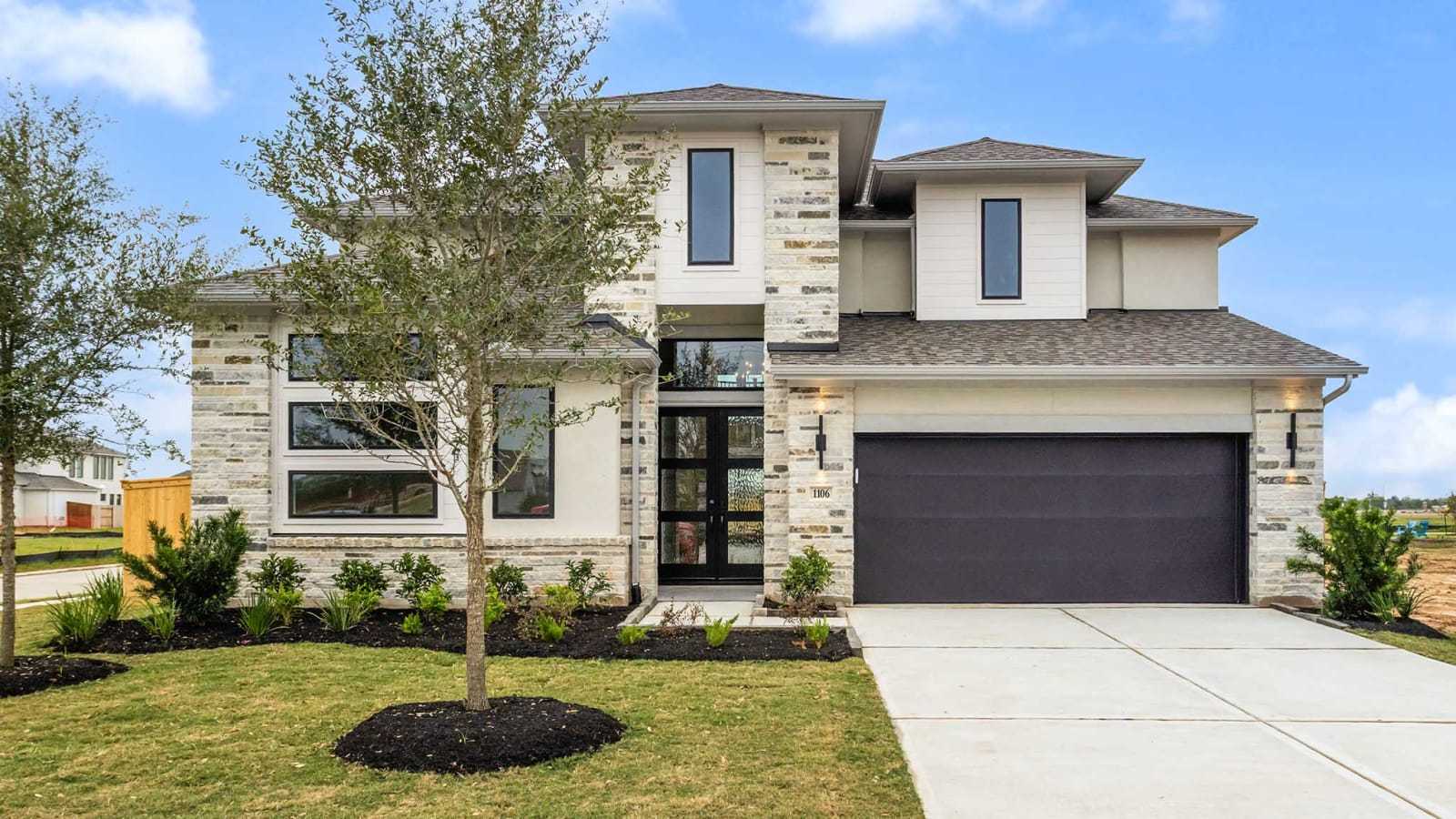 Lakes Of Cane Island 55' por Perry Homes en Houston Texas